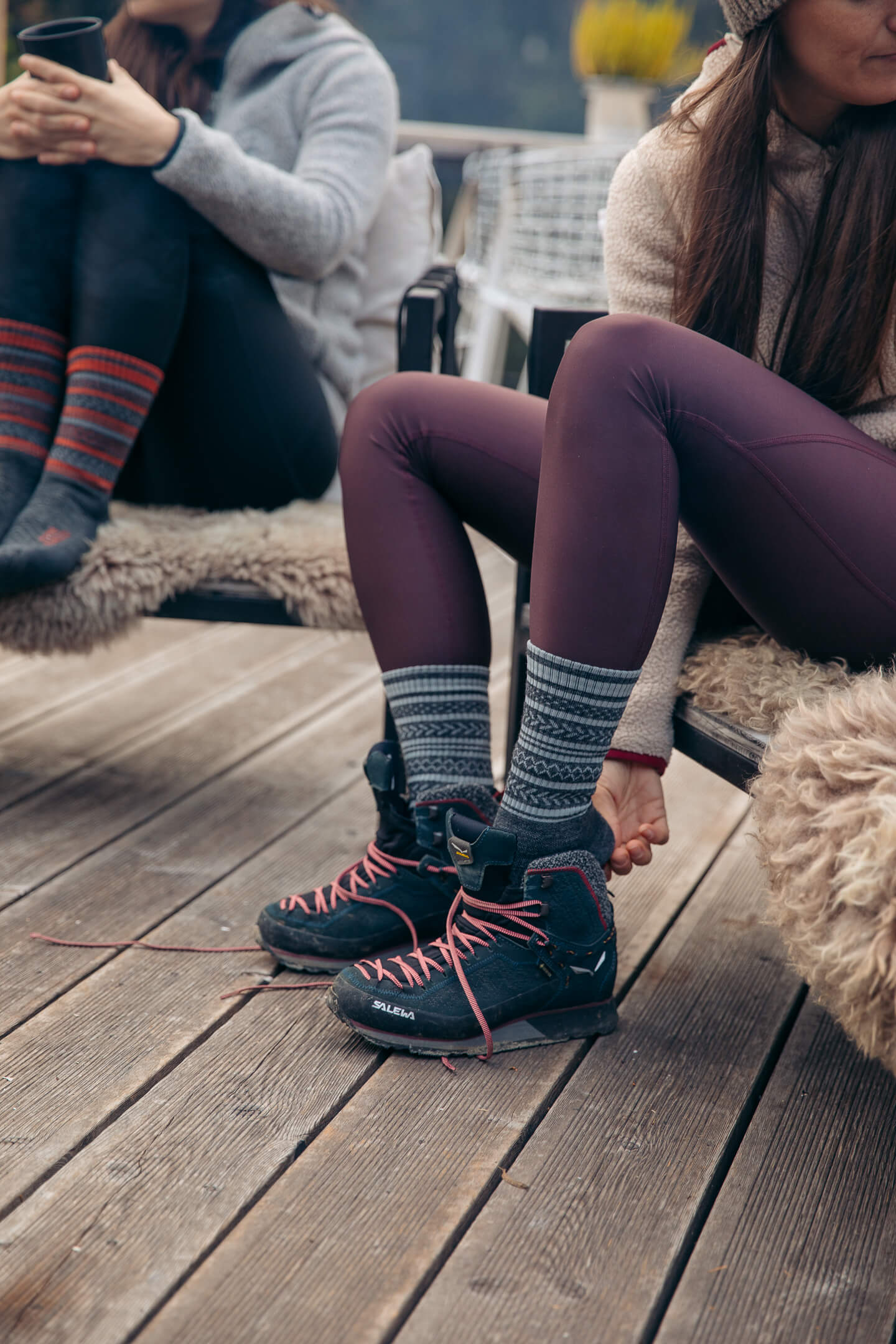 Abisko Merino Socks - Arctic Night - Image 5