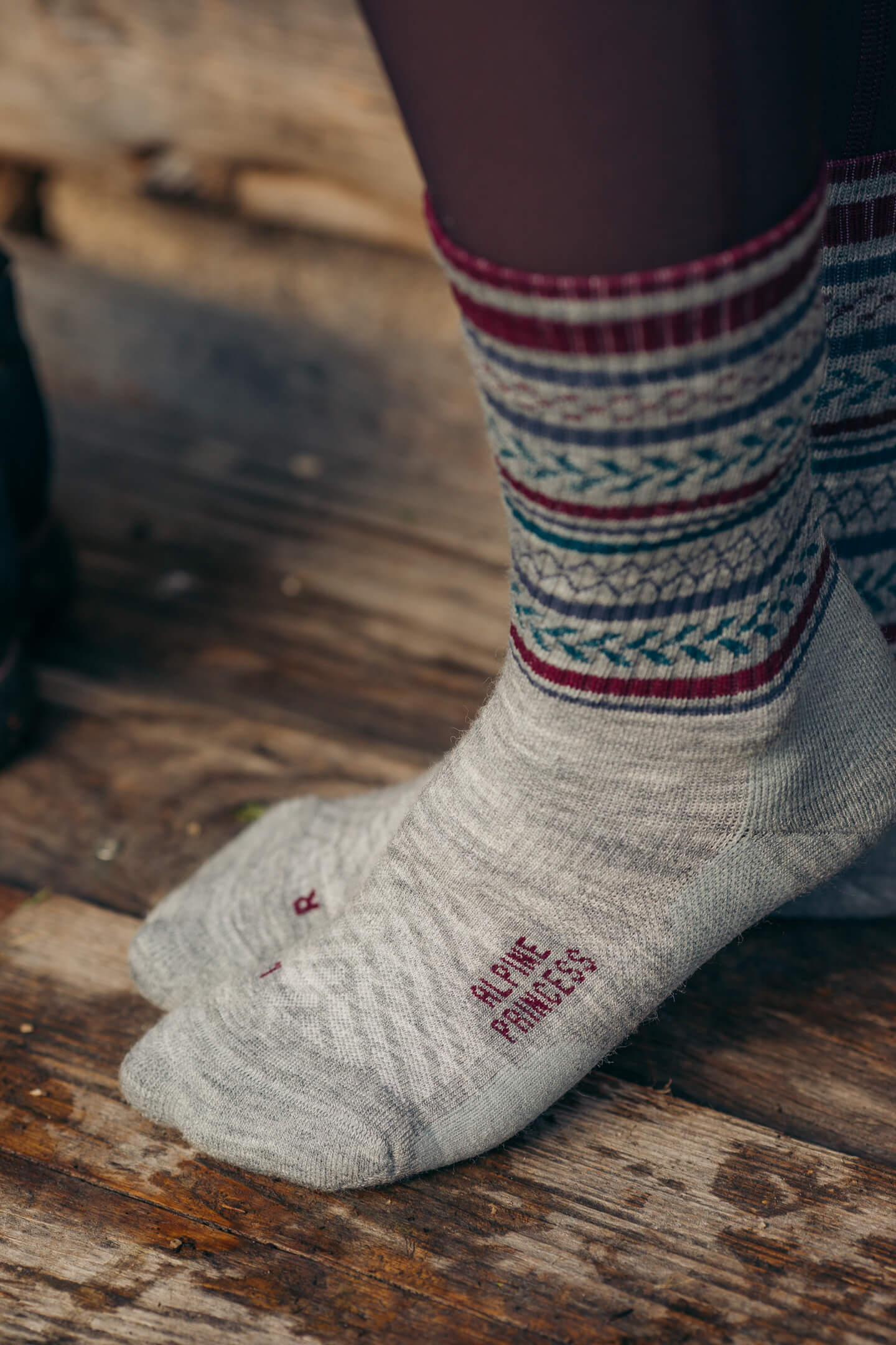Abisko Merino Socks - Holly - Image 6