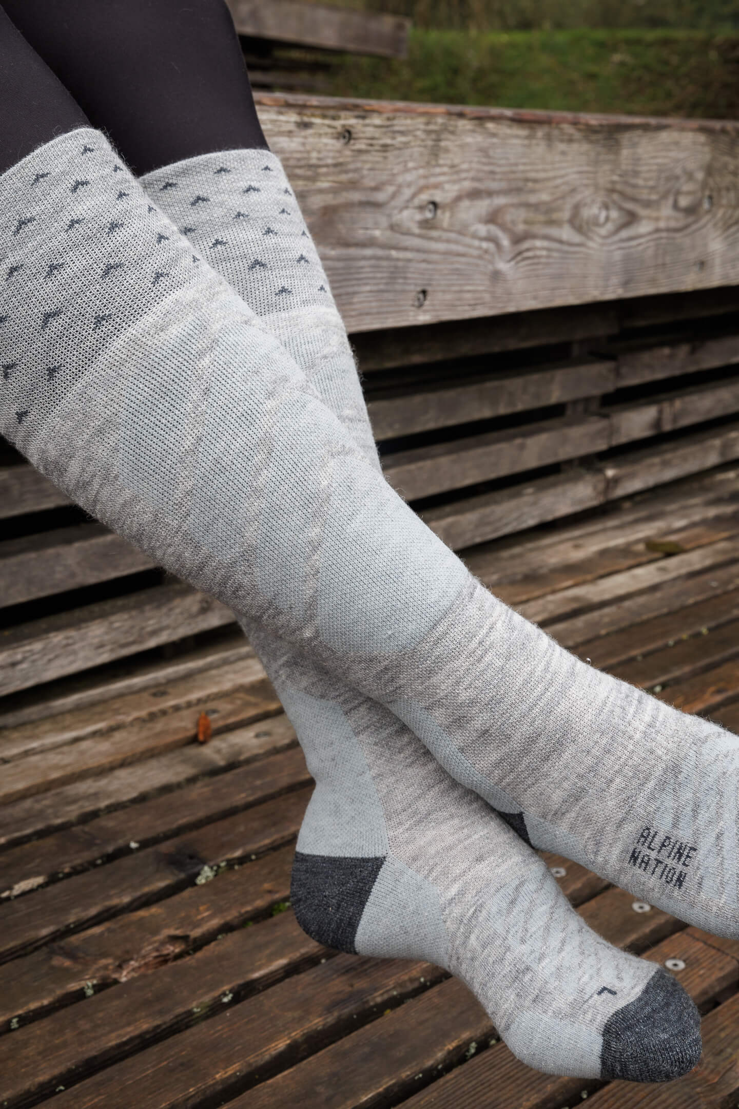 Lappland Merino Socks - Blizzard - Image 3