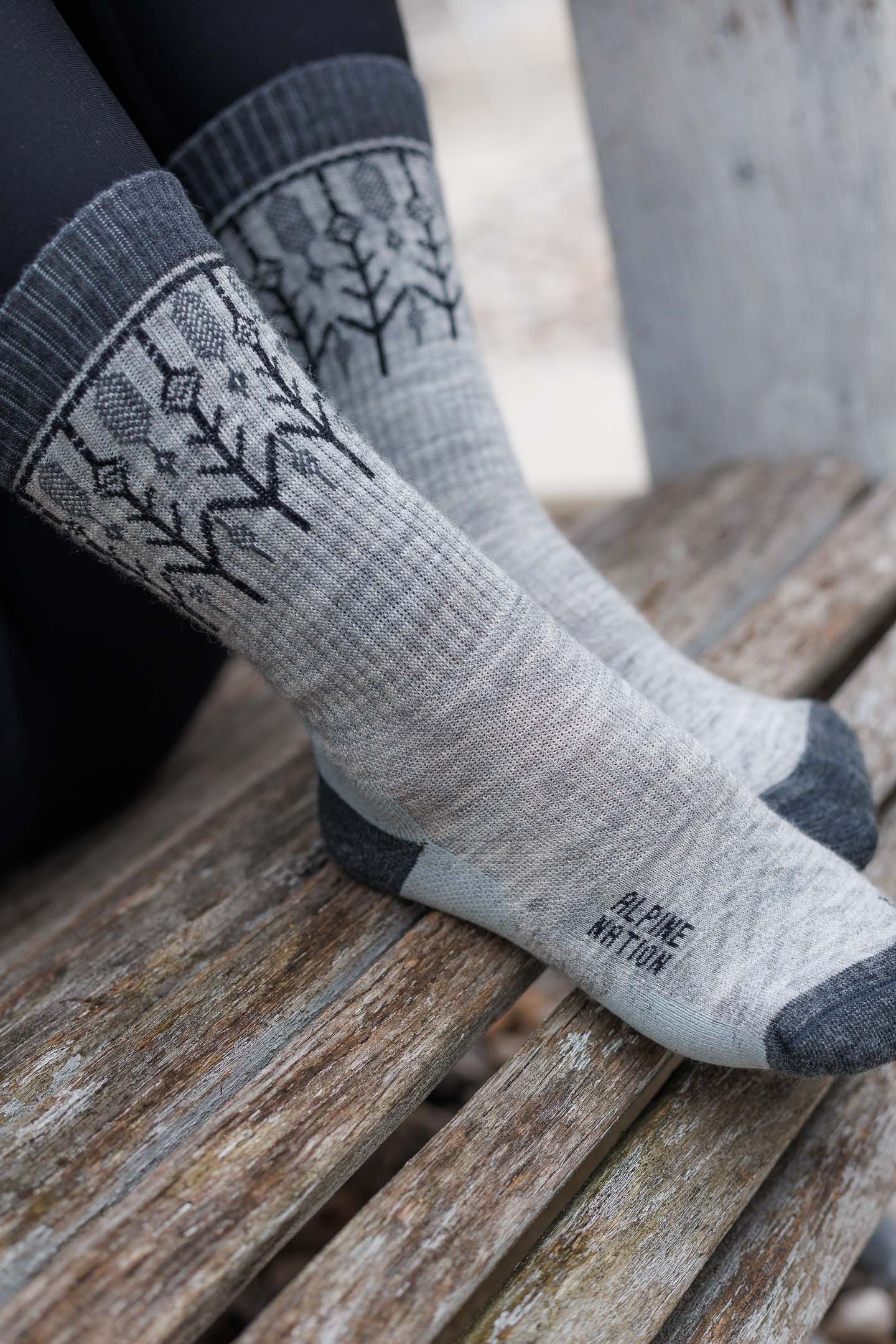 Abisko Merino Socks - Dawn - Image 3