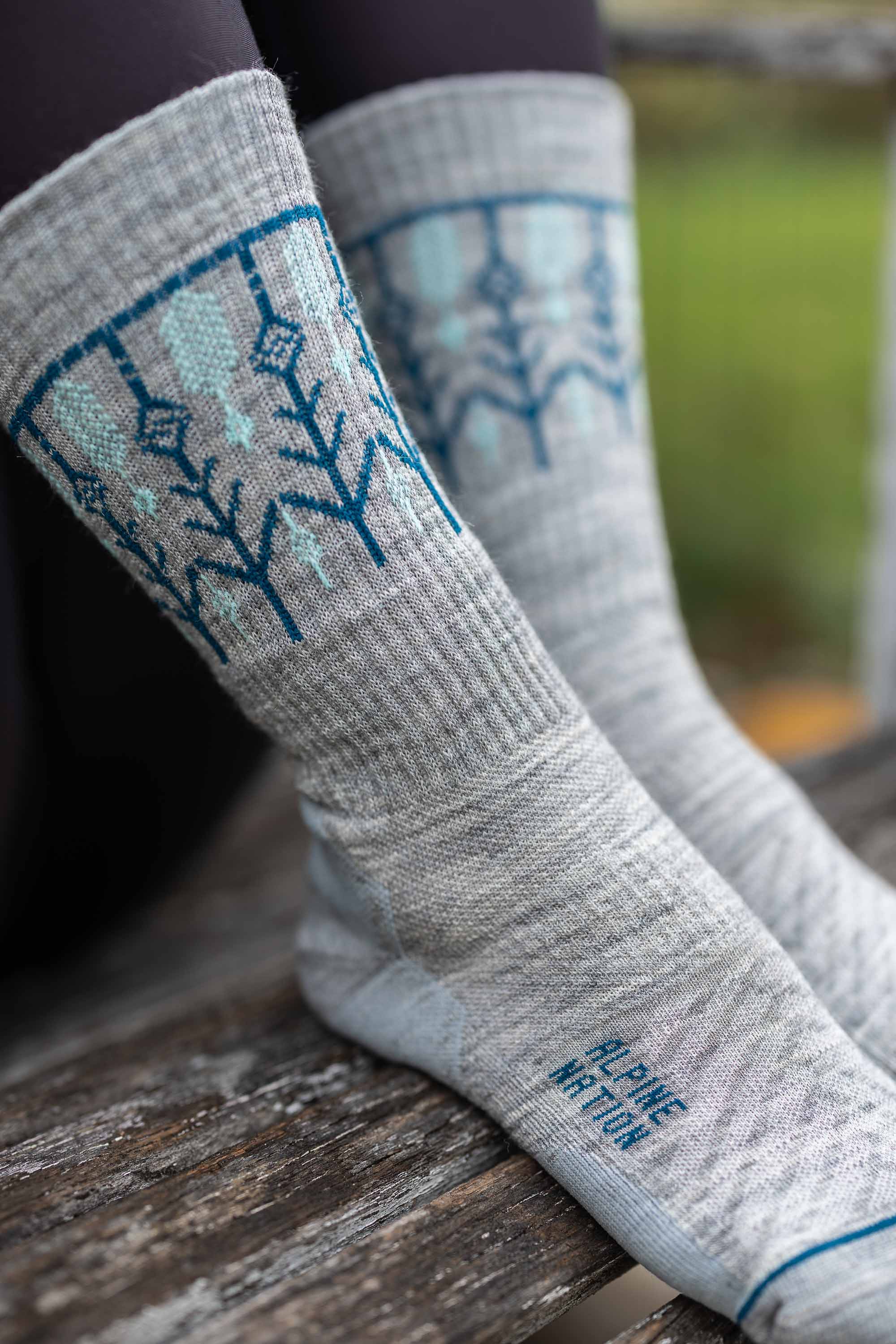Abisko Merino Socks - Frost - Image 6