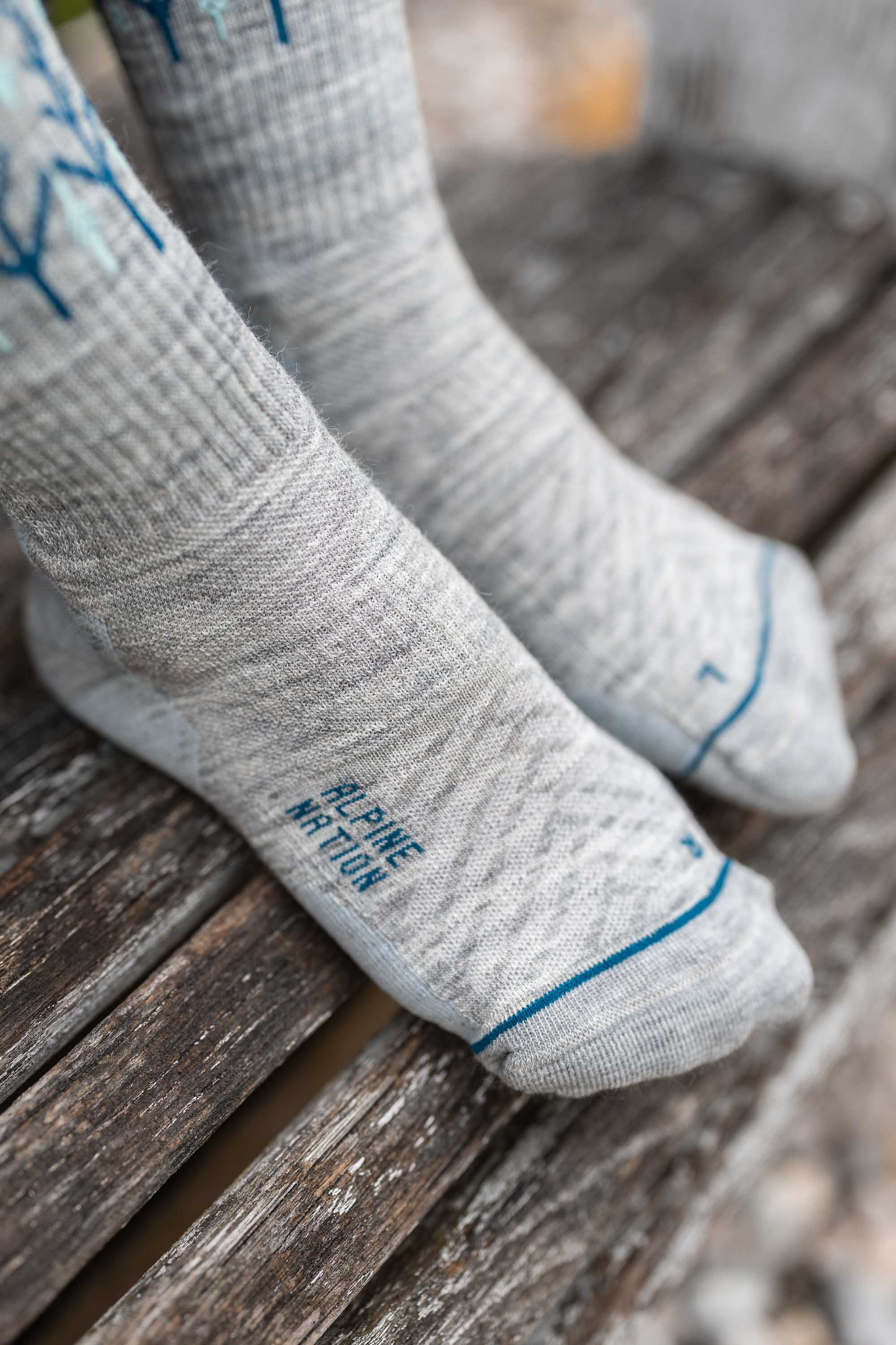Abisko Merino Socks - Frost - Image 7