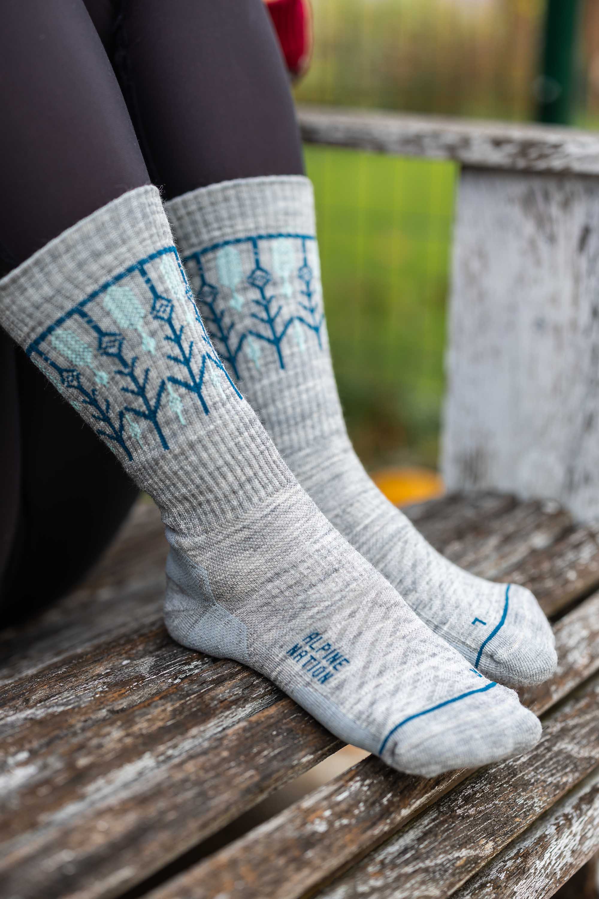 Abisko Merino Socks - Frost - Image 9