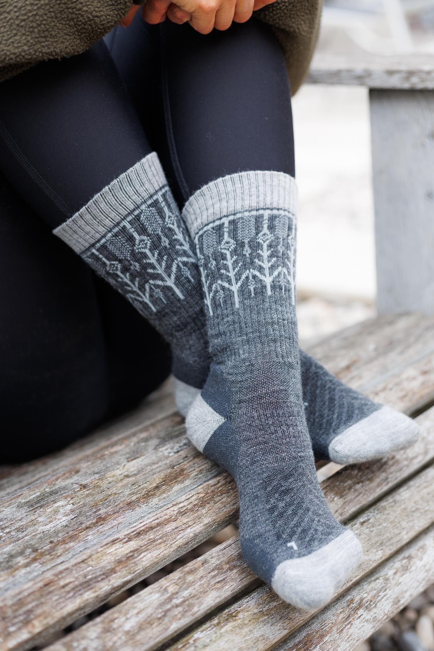Abisko Merino Socks - Nightfall - Image 4