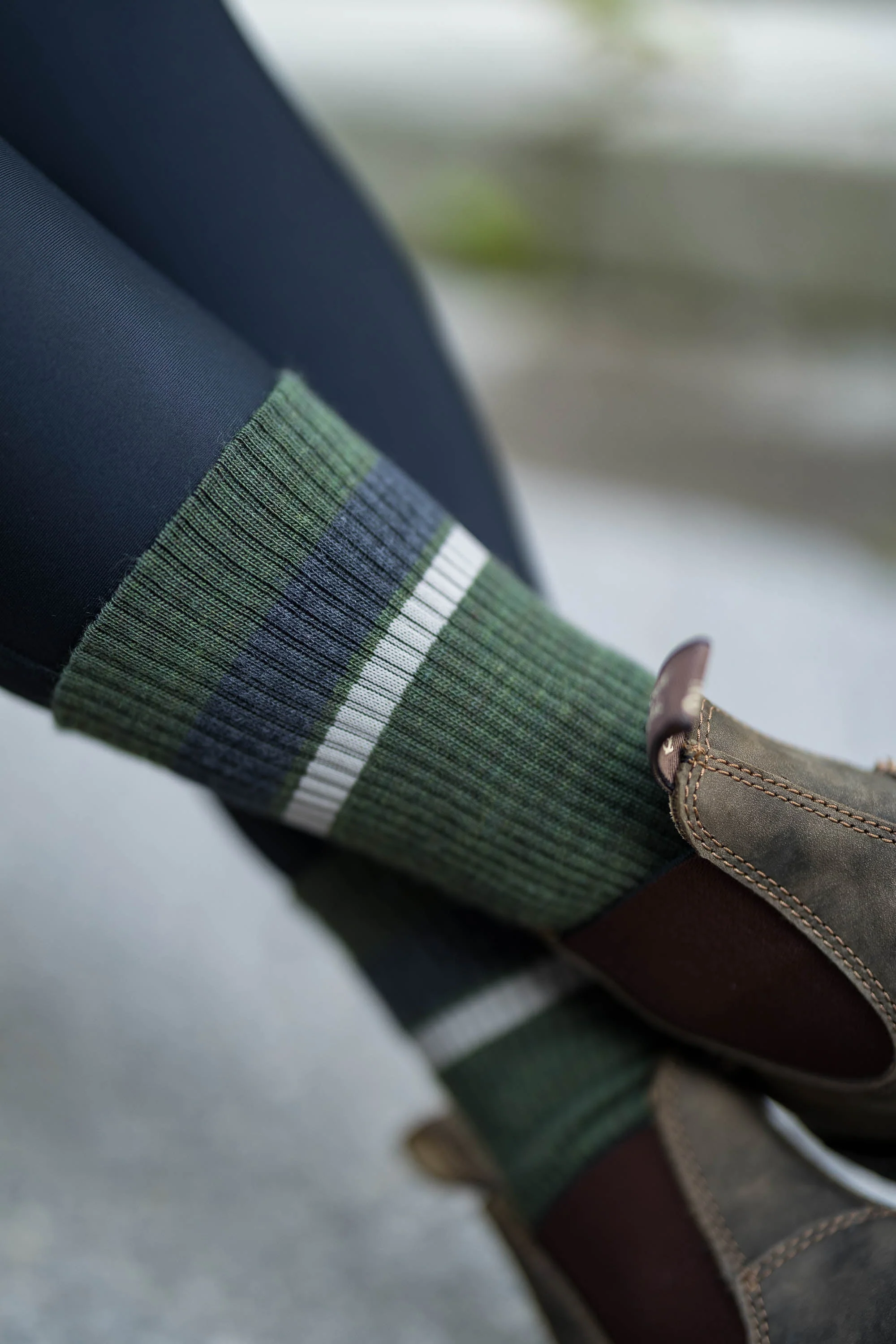 Abisko Merino Socks - Evergreen - Image 7