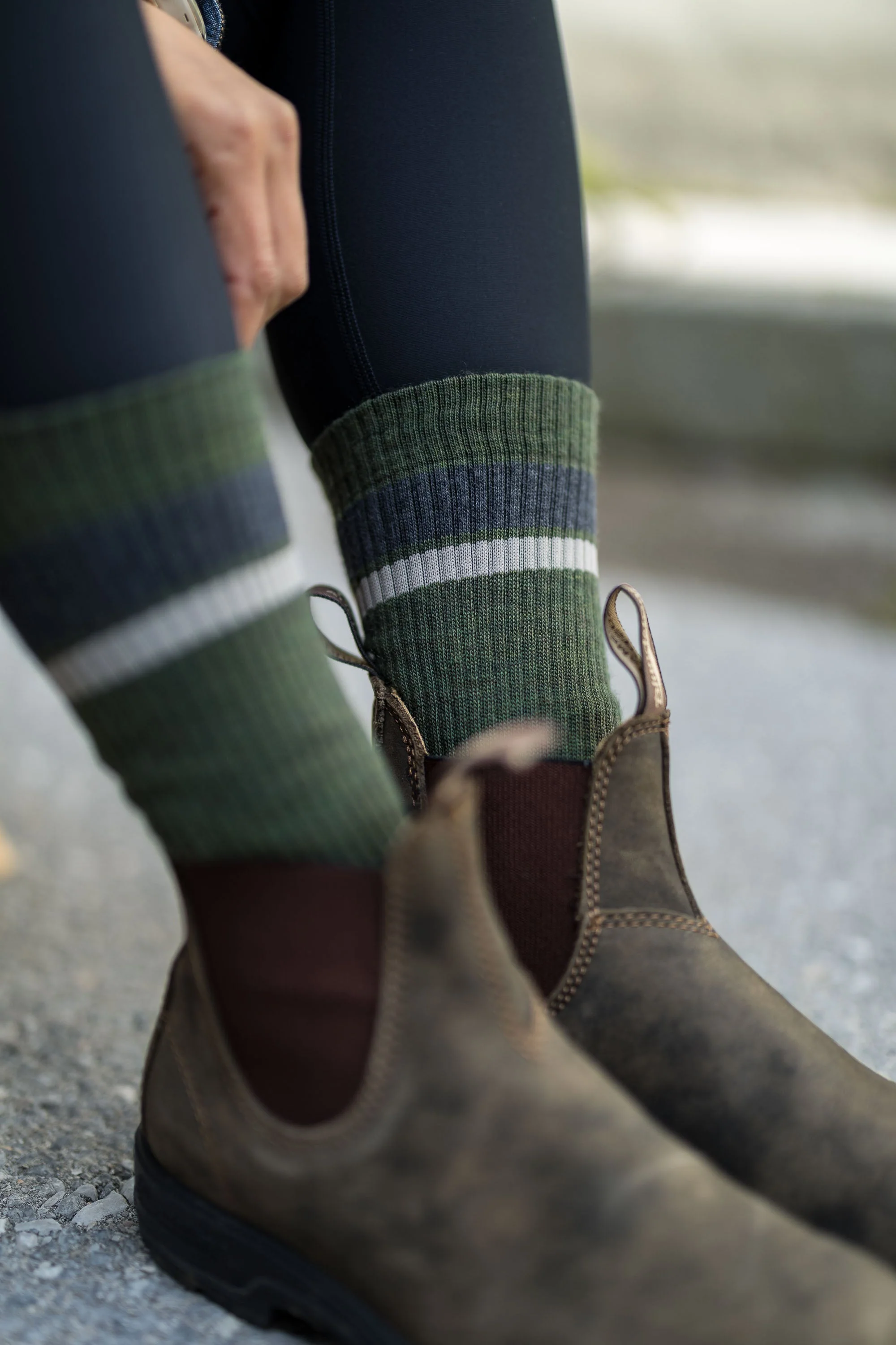 Abisko Merino Socks - Evergreen - Image 8