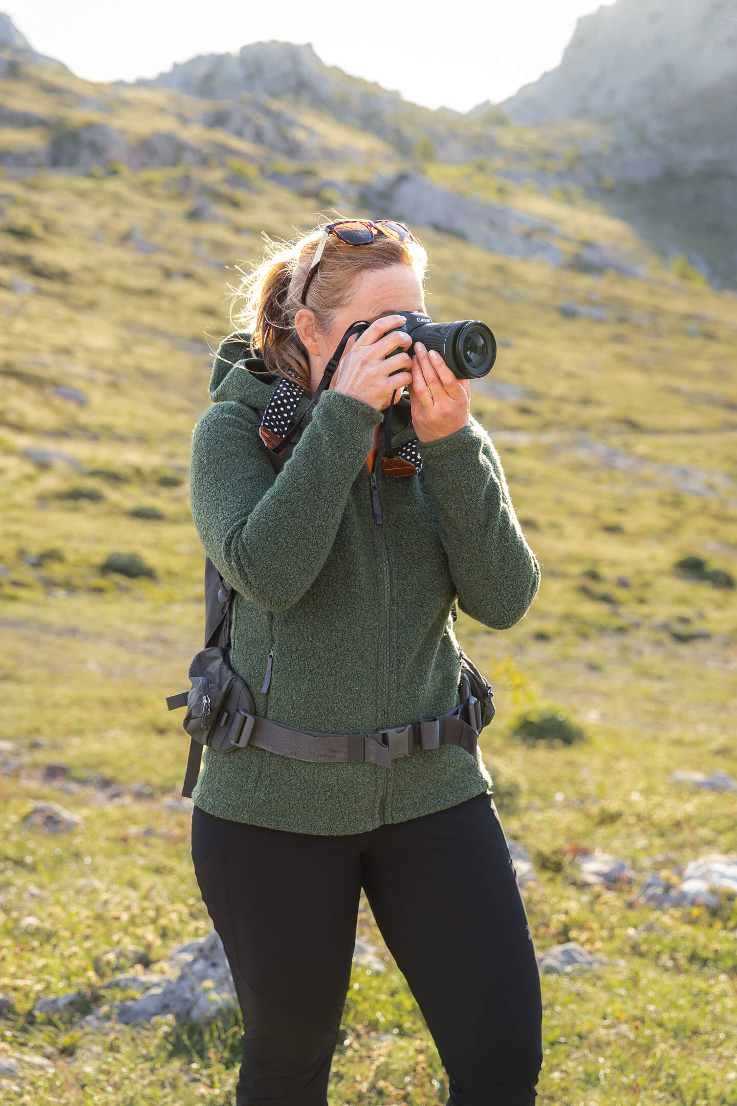Alpine Wool Hoody Fern Green - Image 8