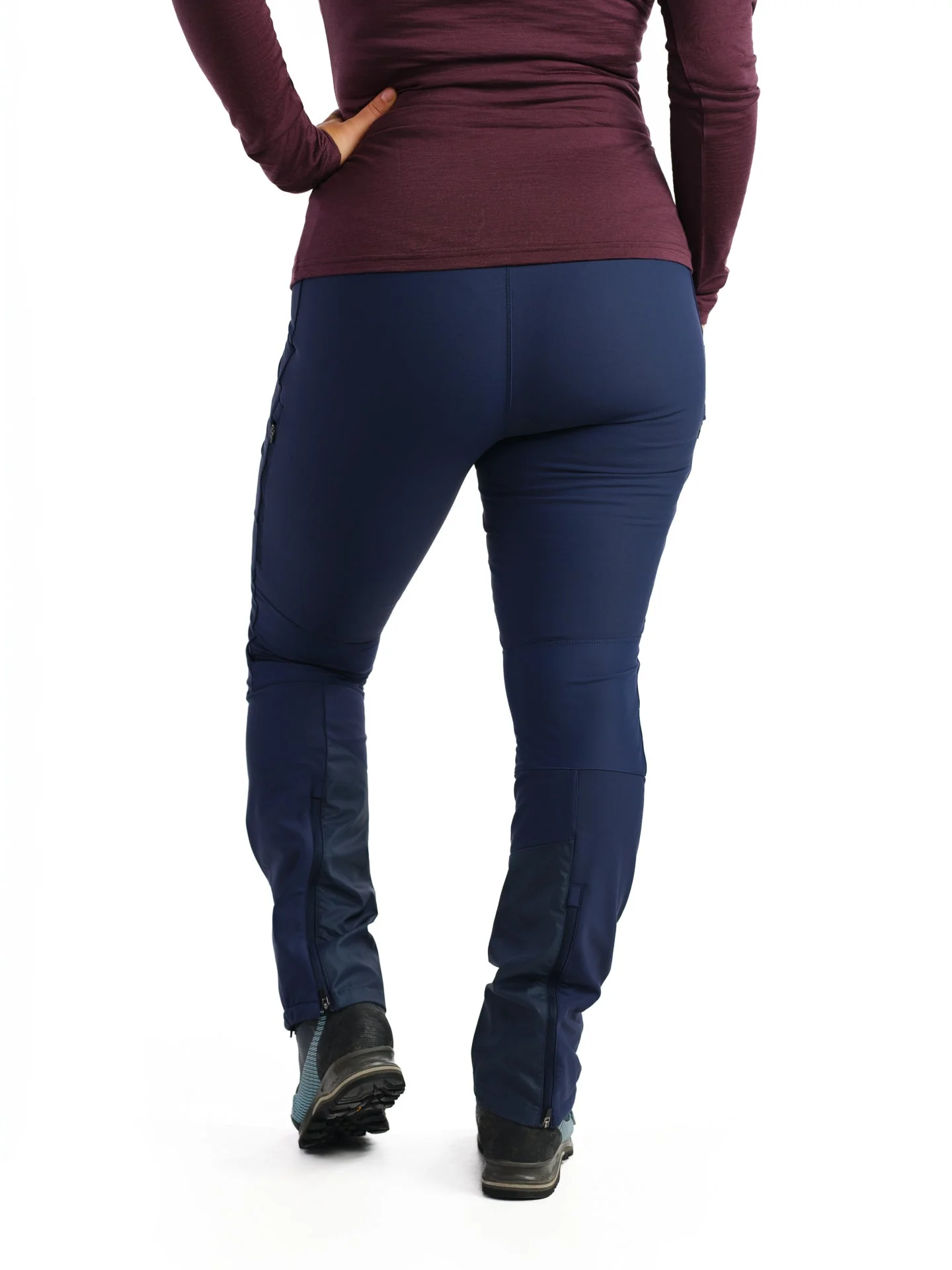 APEX Winter Pocket Leggings Magenta - Image 13