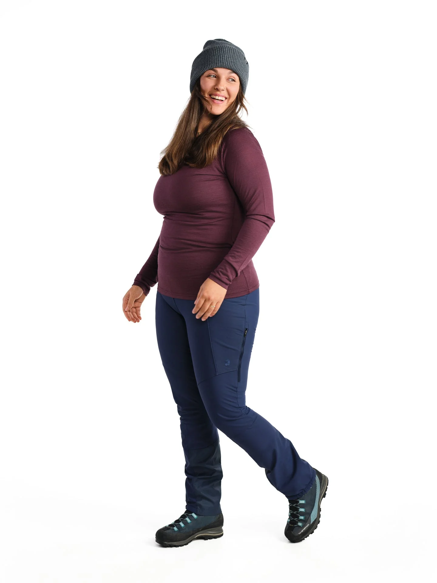 APEX Winter Pocket Leggings Magenta - Image 15