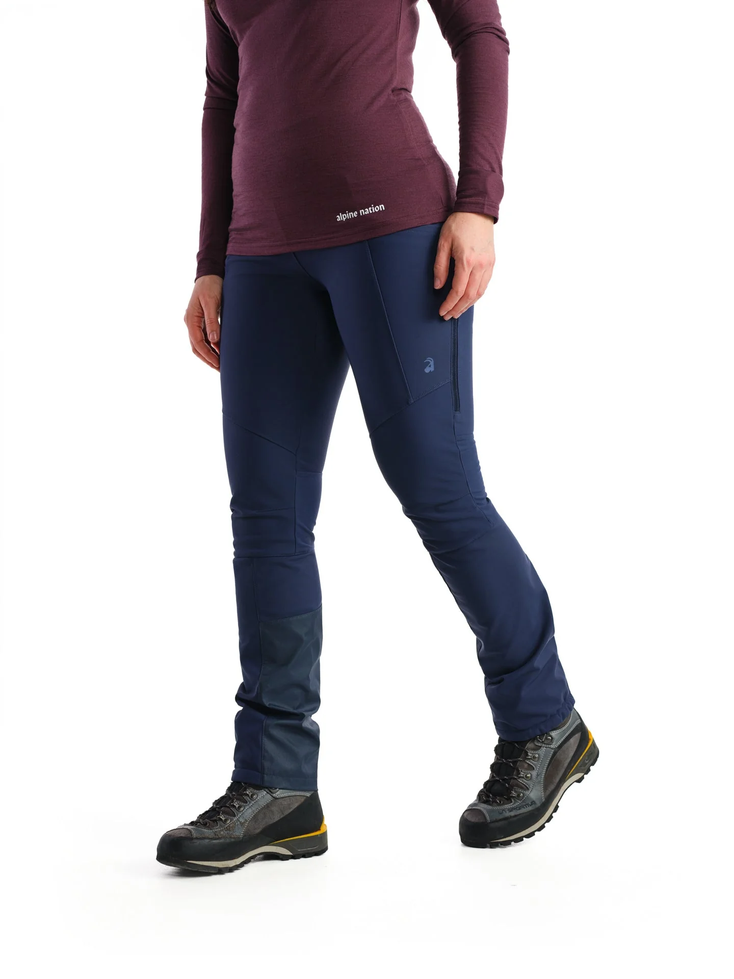 APEX Winter Pocket Leggings Magenta - Image 38