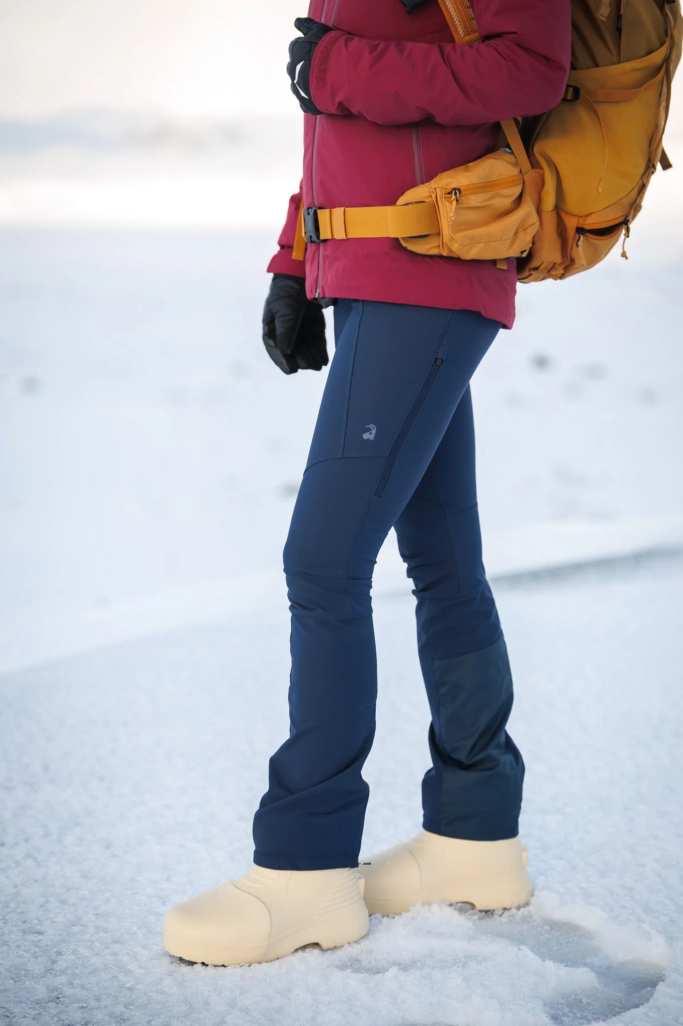 APEX Winter Pocket Leggings Navy - Image 15