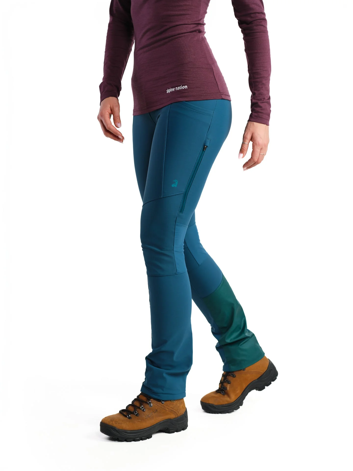 APEX Winter Pocket Leggings Navy - Image 31