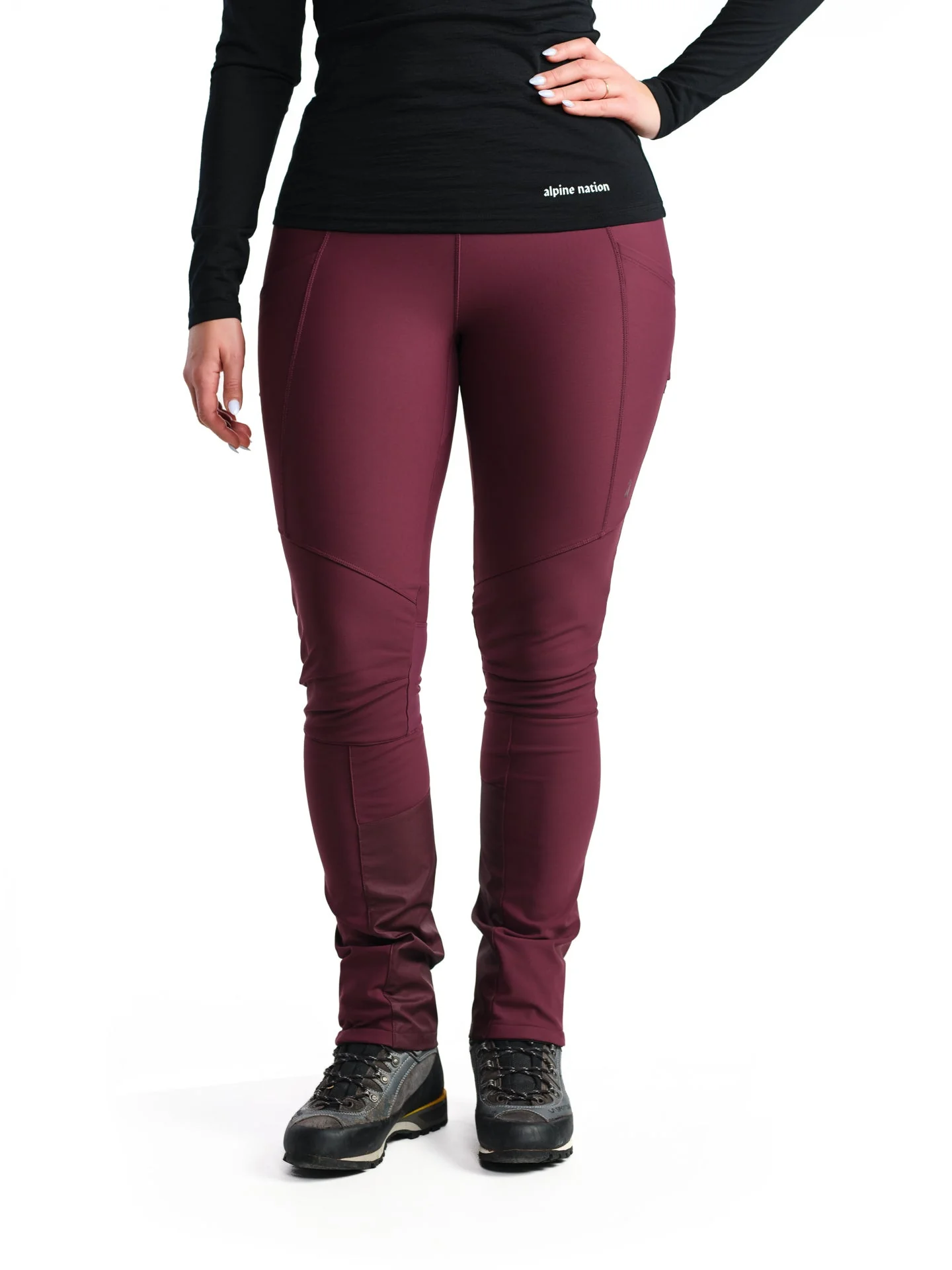 APEX Winter Pocket Leggings Navy - Image 36