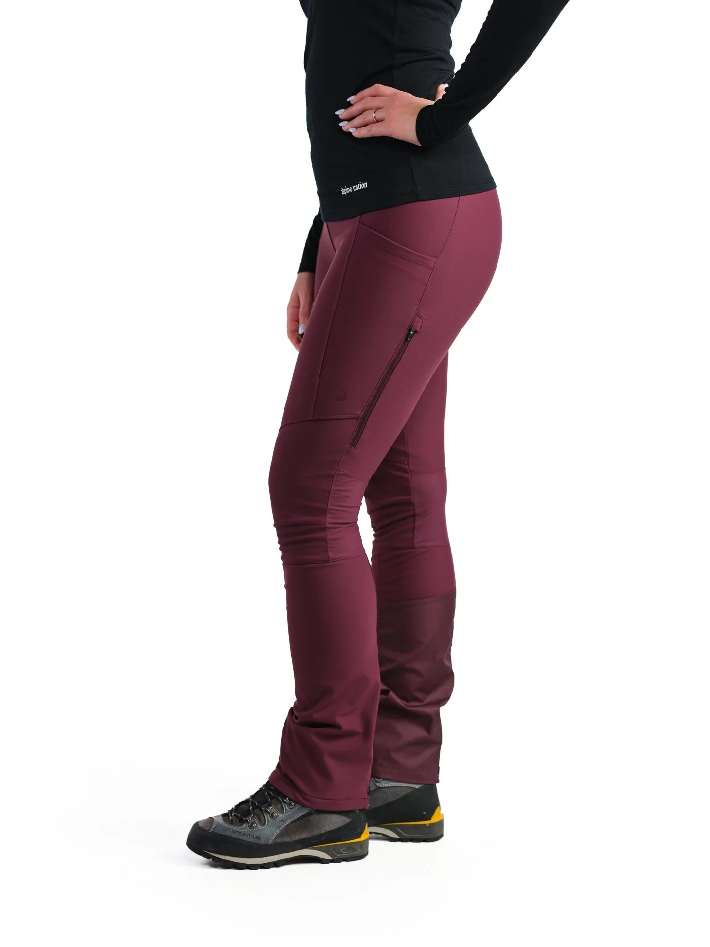 APEX Winter Pocket Leggings Navy - Image 37