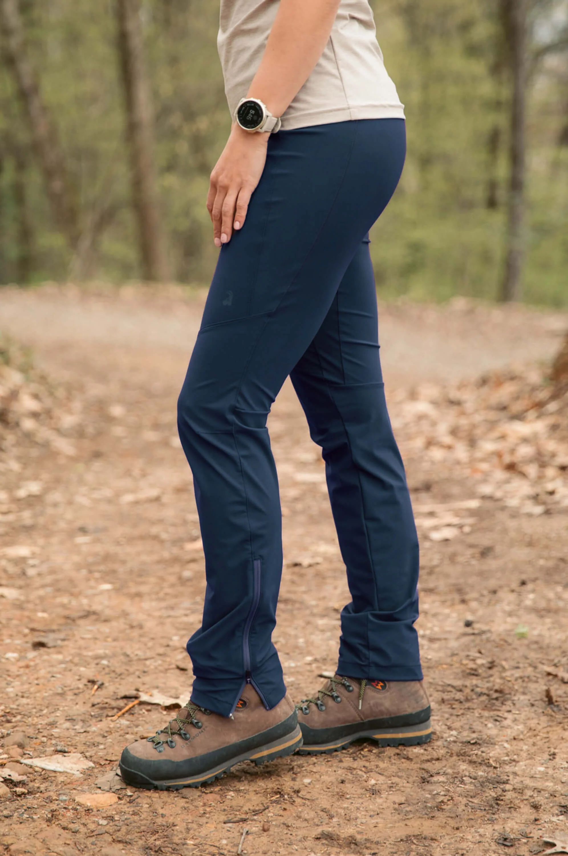 Ascent Hiking Pants Night Blue DWR - Image 8