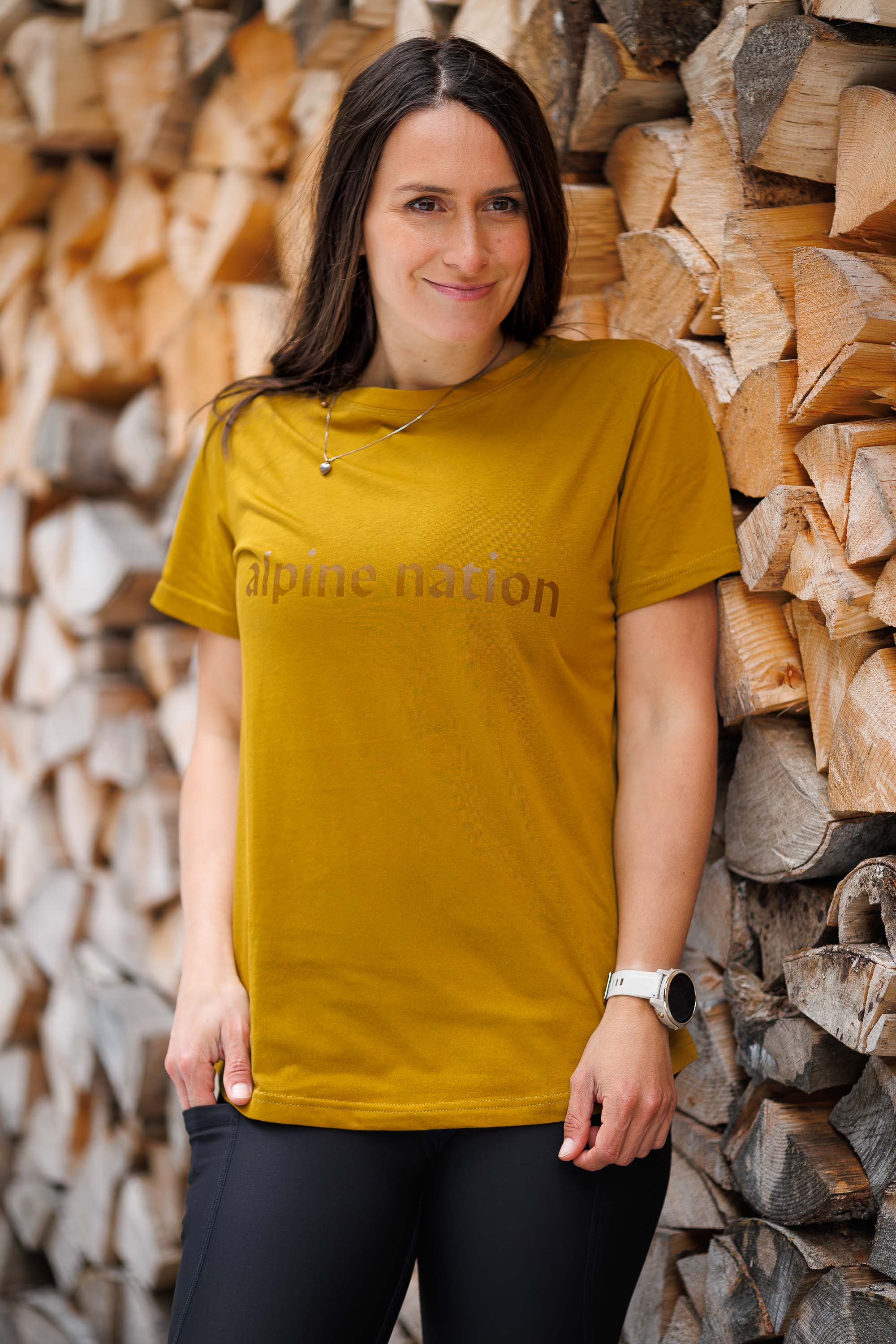 Basecamp T-shirt - Marigold - Image 3