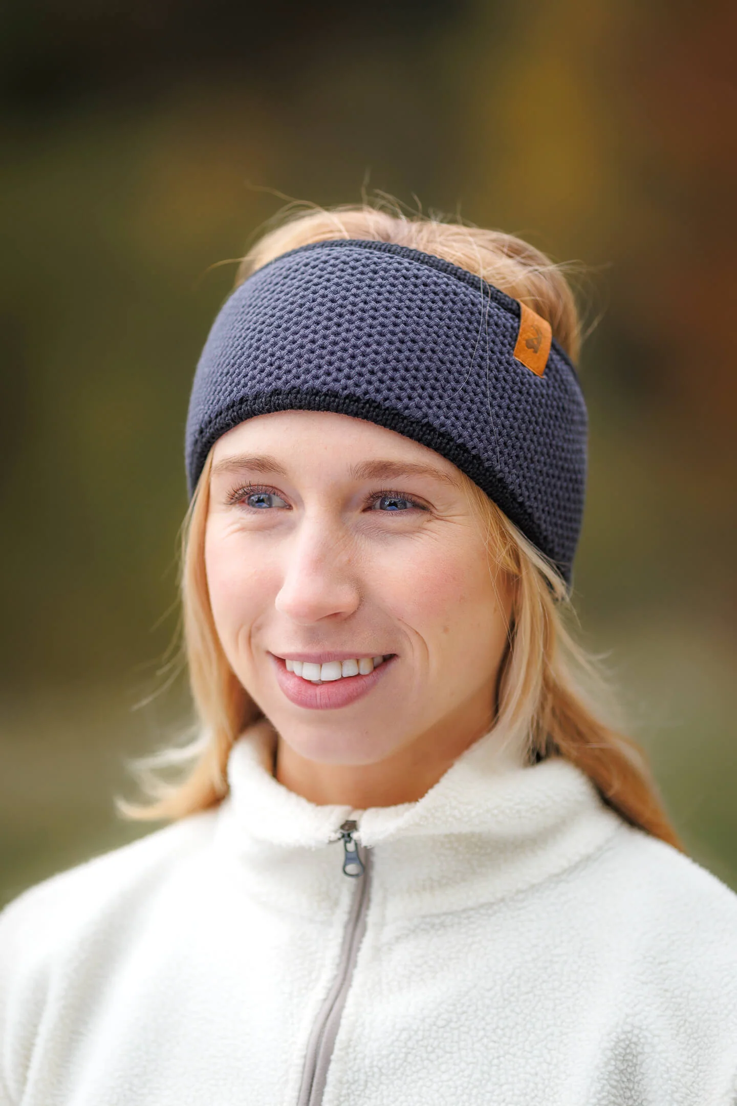 Black Ice Knitted Headband - Image 3