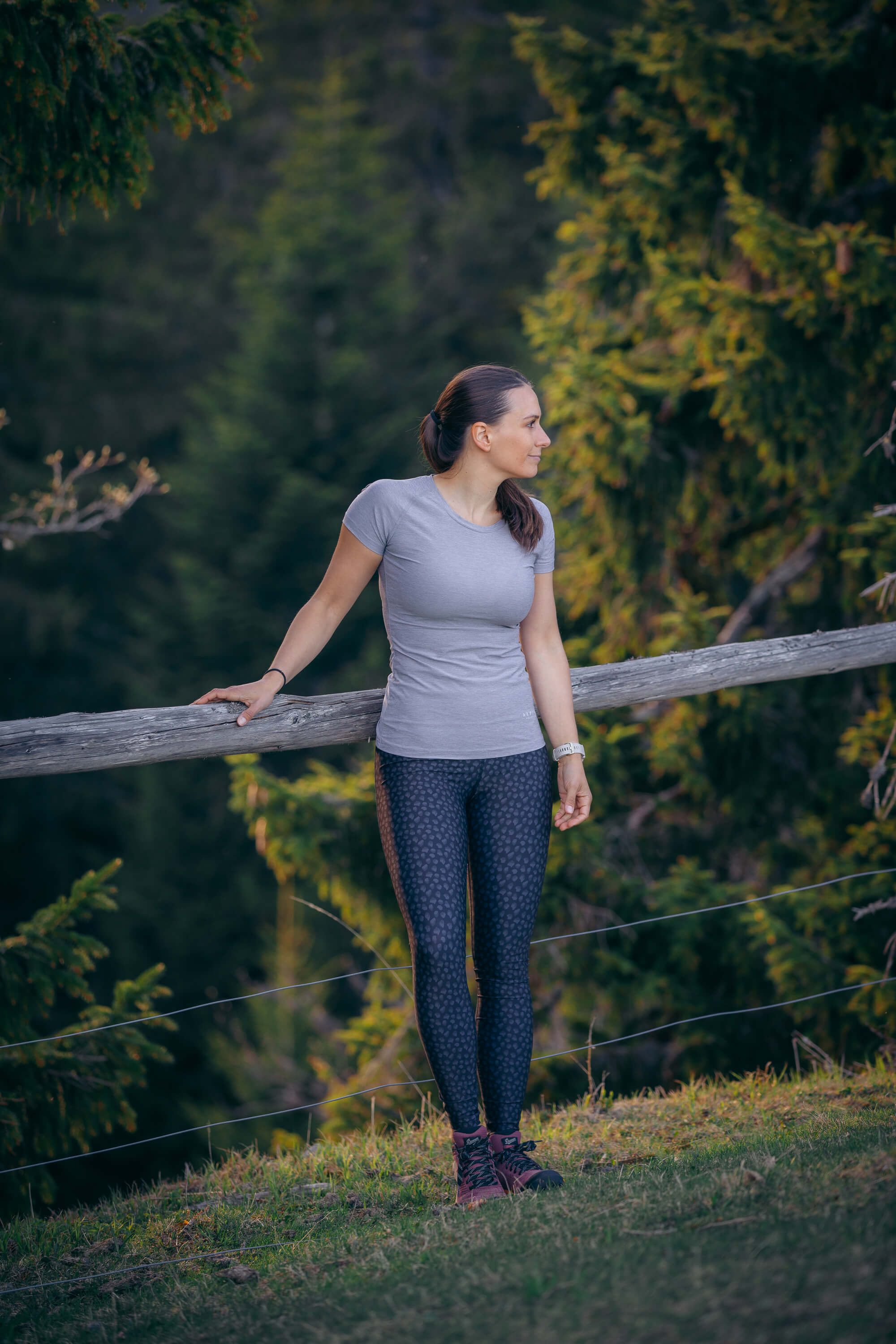 Summit Short Sleeve Tee Storm Grey - Image 5