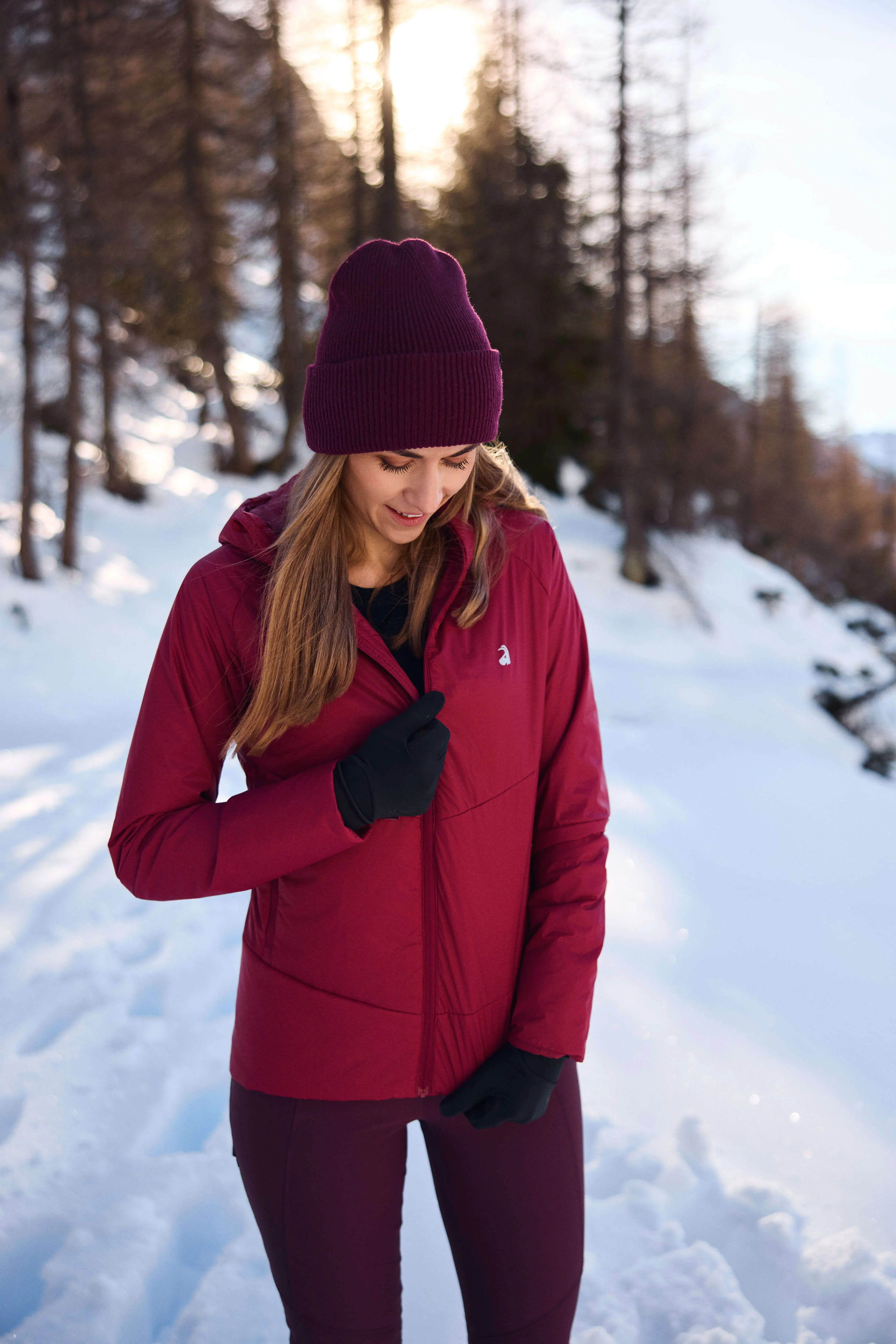 Elevate Insulated Jacket - Ruby - Image 2