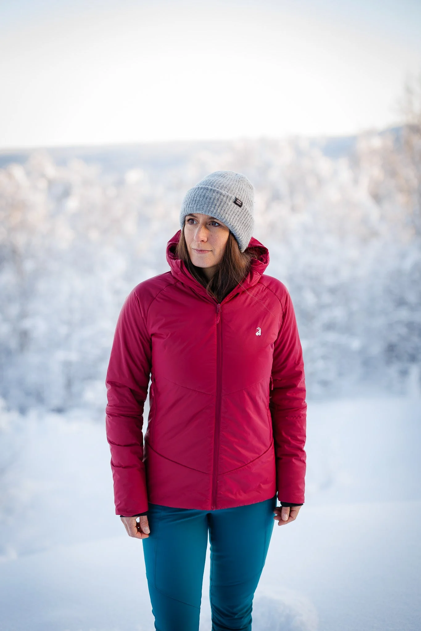 Elevate Insulated Jacket - Ruby - Image 5