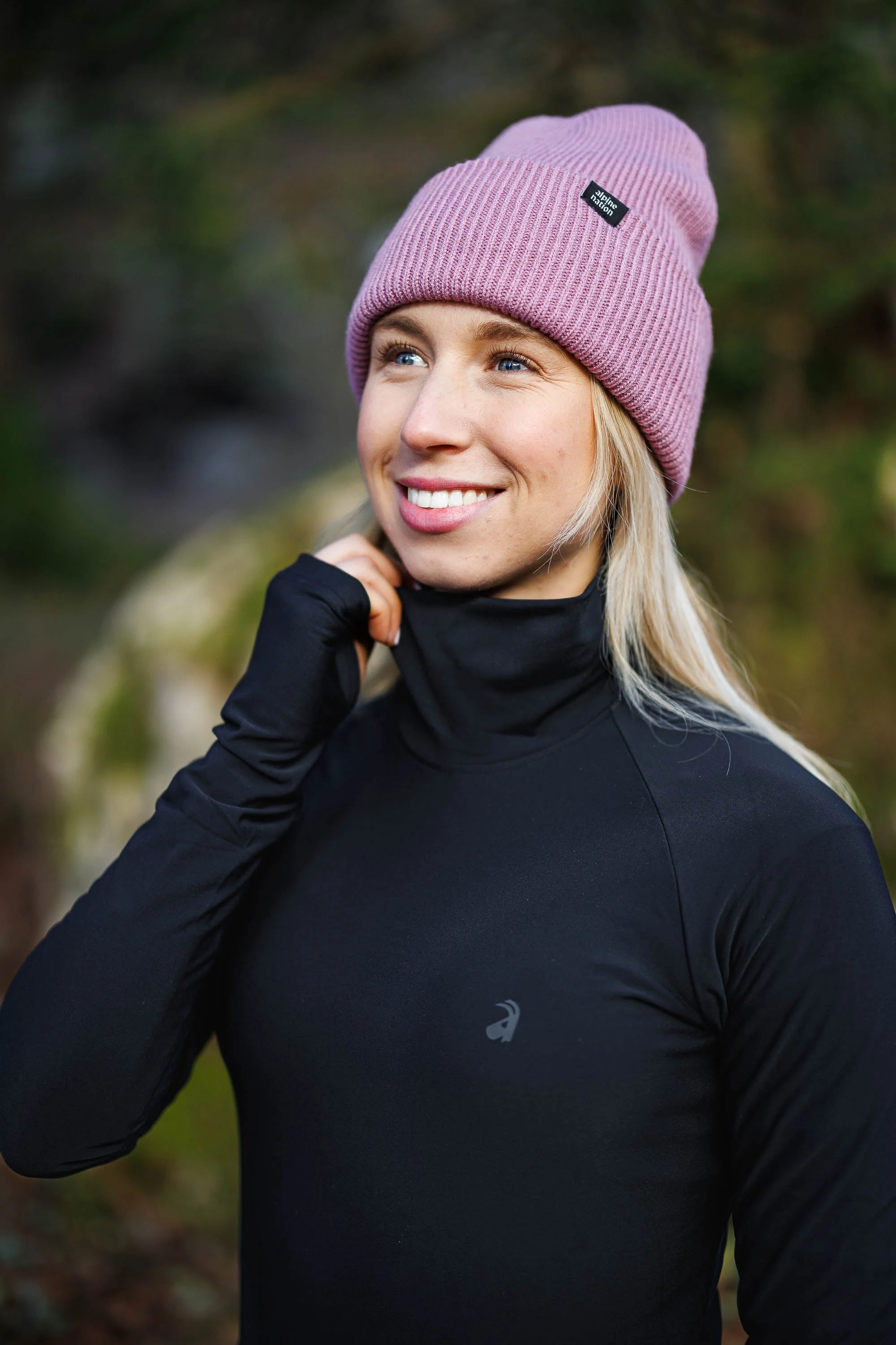 Explorer Beanie - Dusty Pink - Image 4