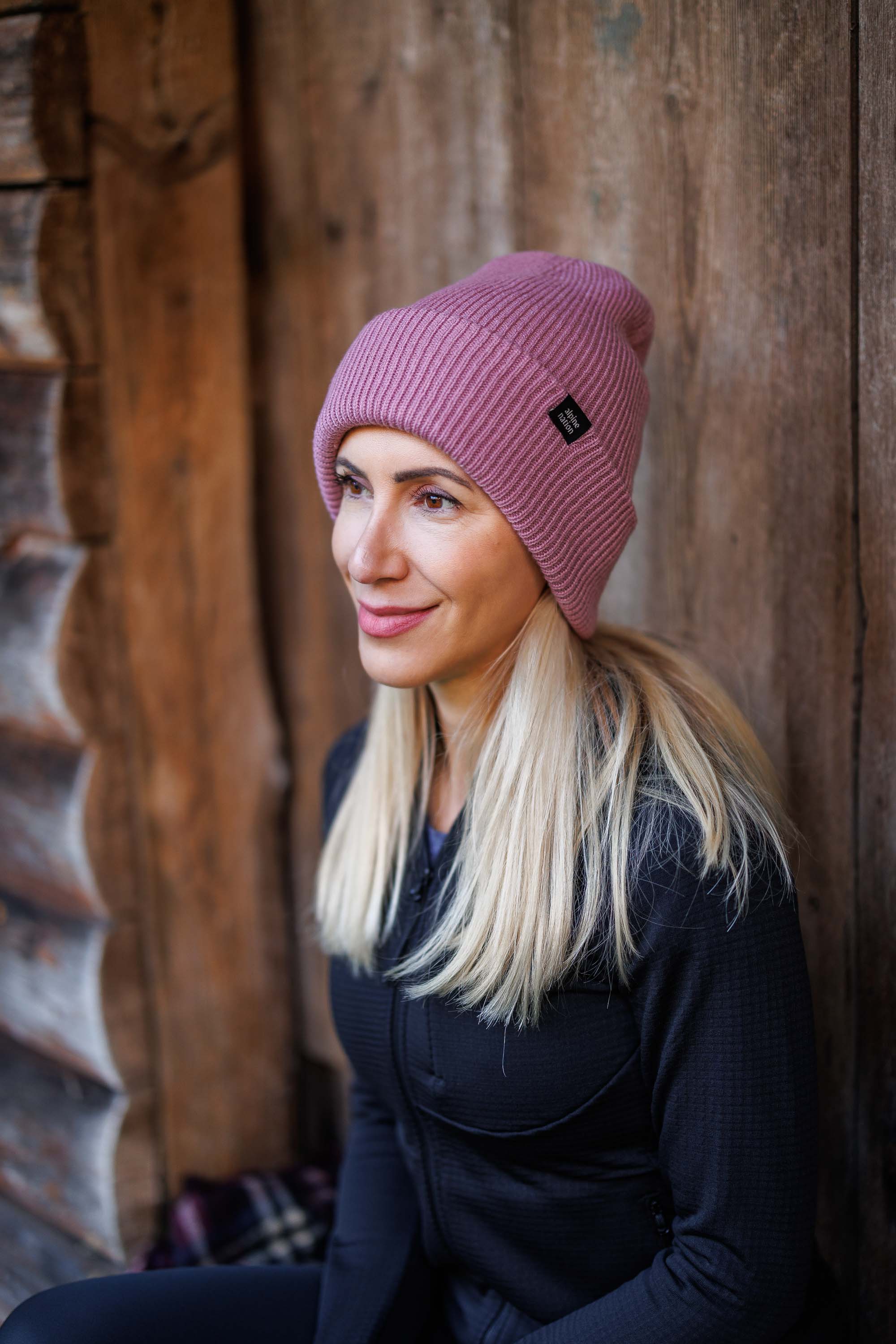 Explorer Beanie - Dusty Pink - Image 8