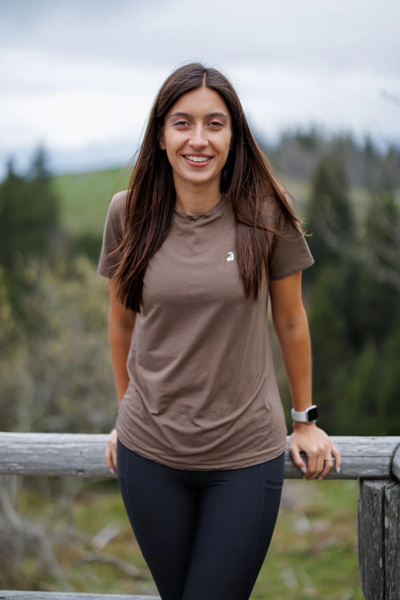 Flow Merino Tee - Dune - Image 2