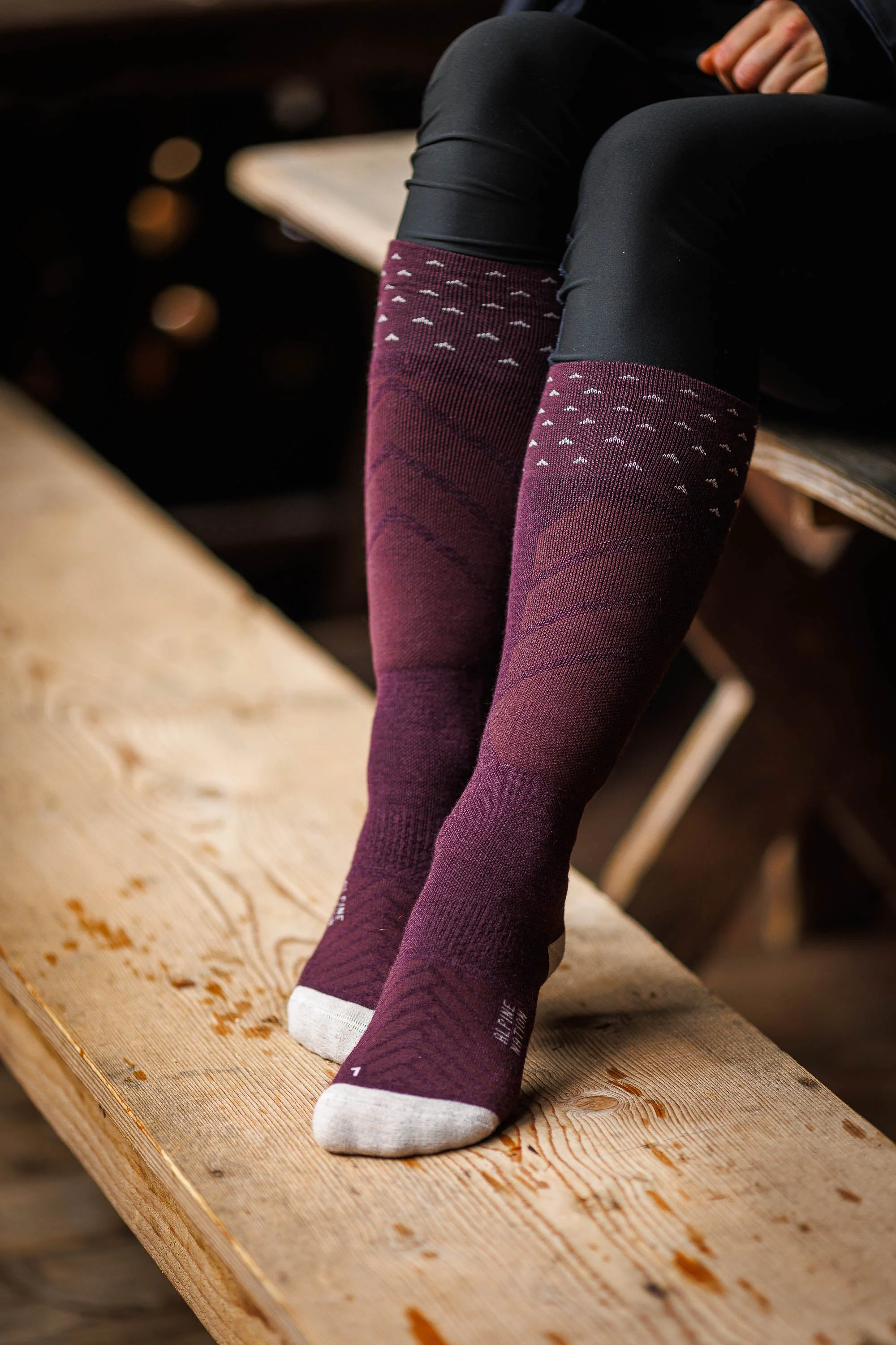 Lappland Merino Socks - Aurora - Image 5