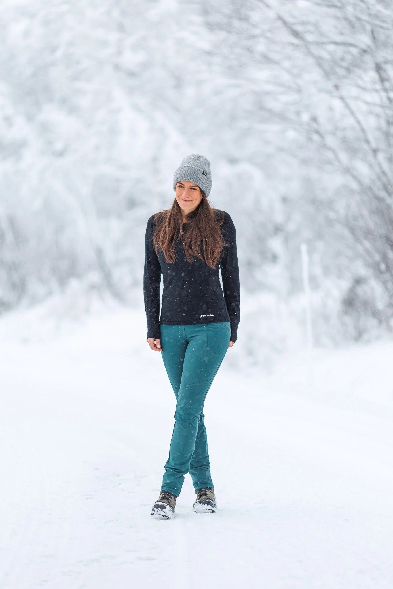 Merino Long Sleeve Tee Eclipse - Image 7