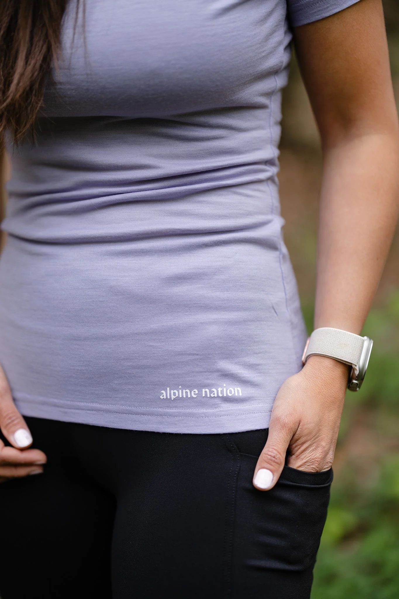 Merino Short Sleeve Tee Lilly - Image 12
