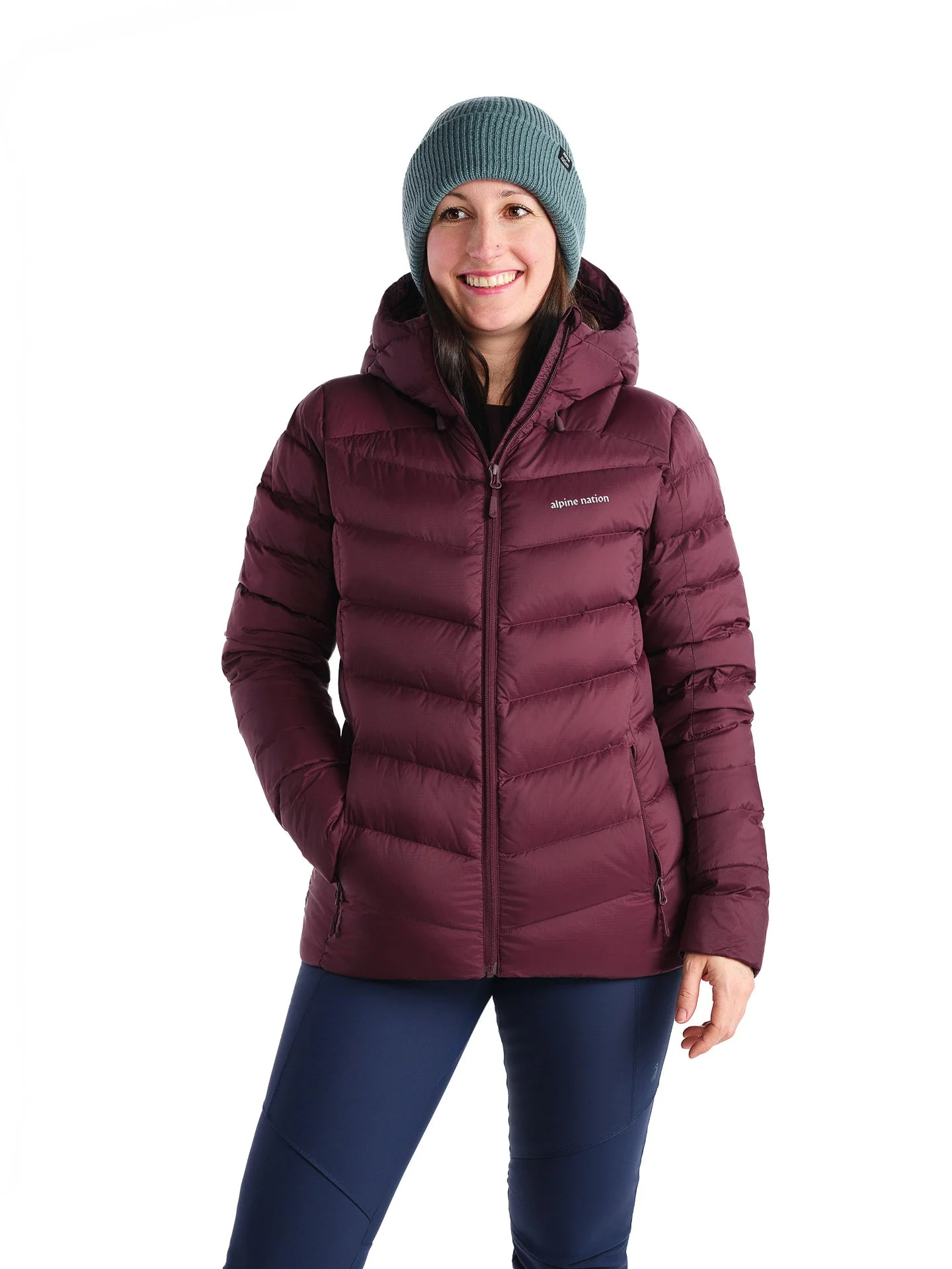 Nordwyn Down Jacket - Lingonberry - Image 20