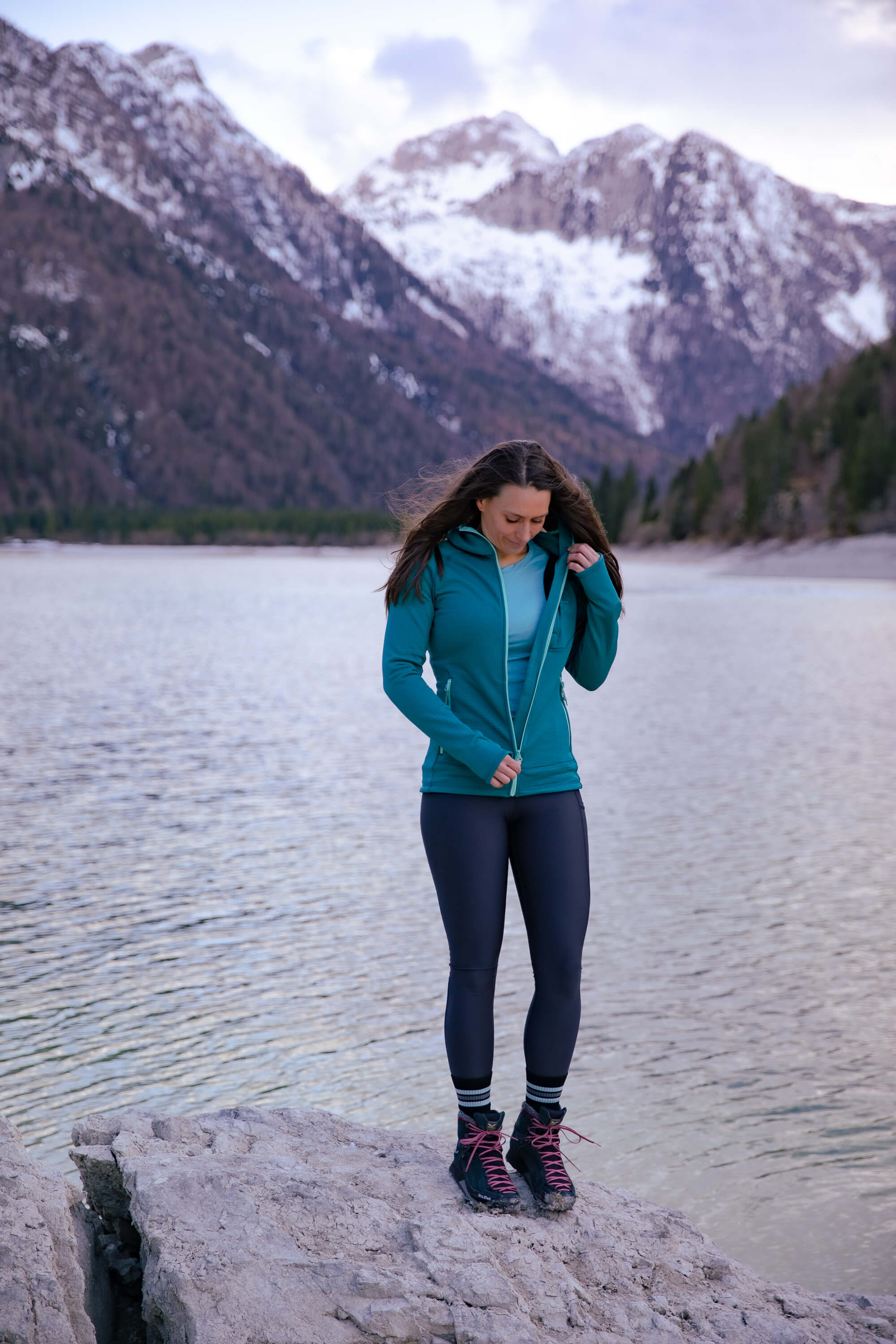 Pro Full-Zip Hoody AP1 Emerald Lake - Image 7