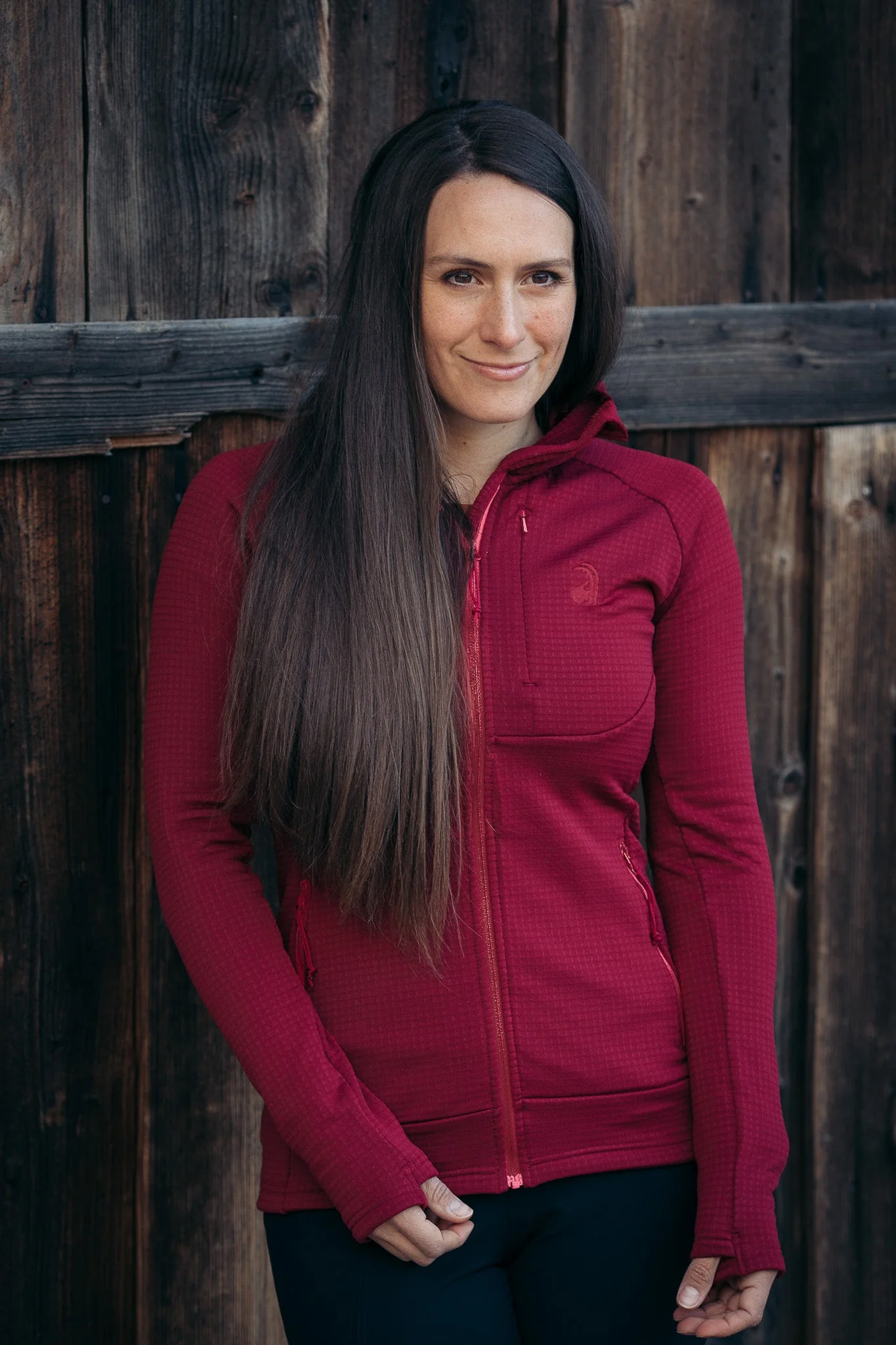Pro Full-Zip Hoody AP1 Maple Red - Image 9