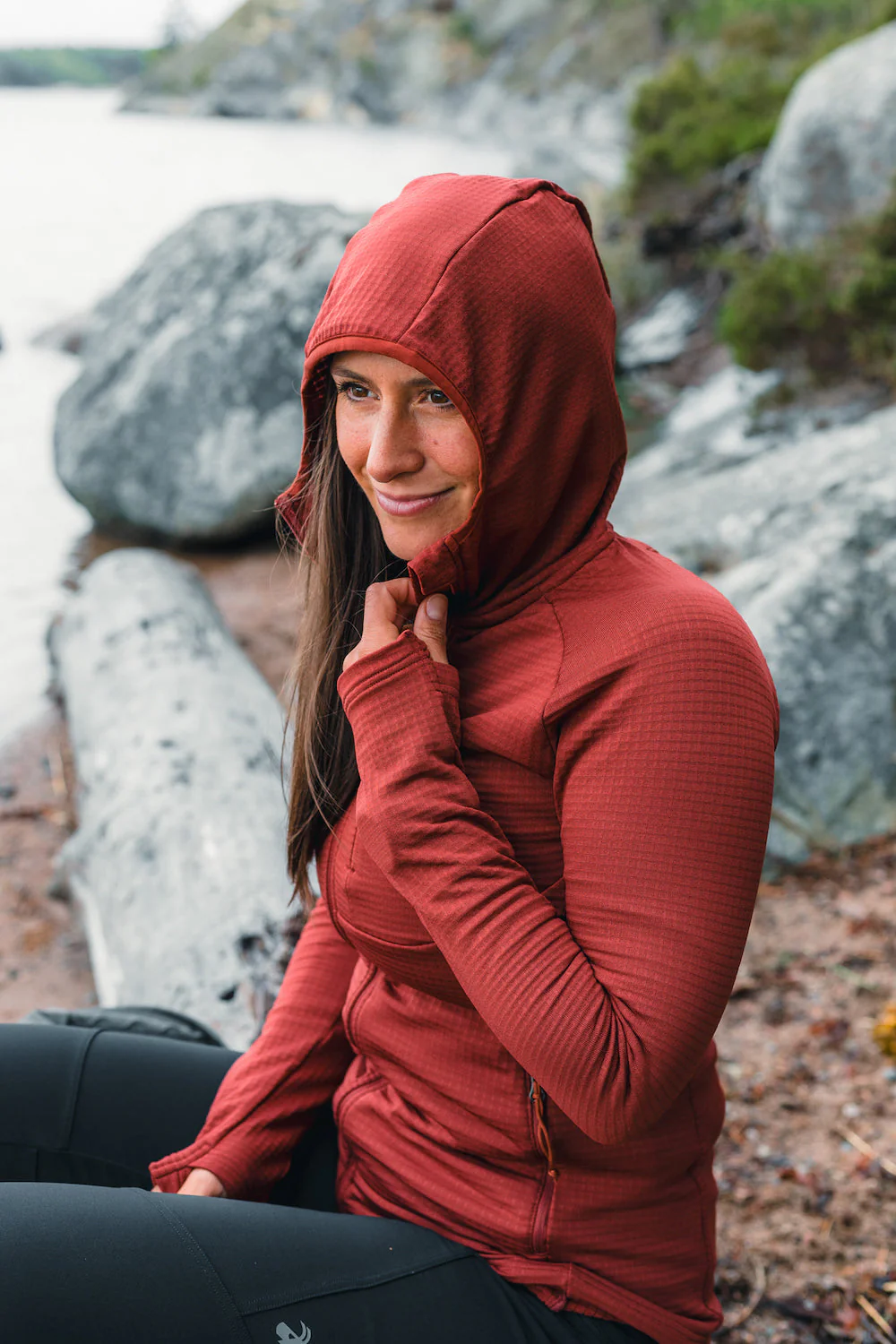 Pro Full-Zip Hoody AP1 Terracotta - Image 14