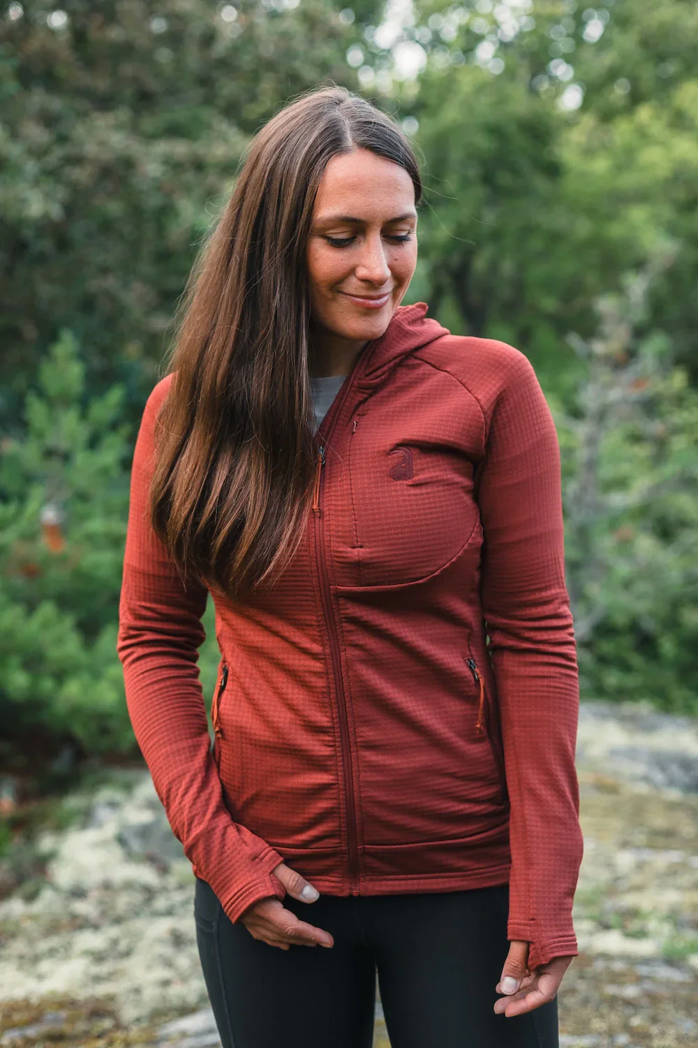 Pro Full-Zip Hoody AP1 Terracotta - Image 15