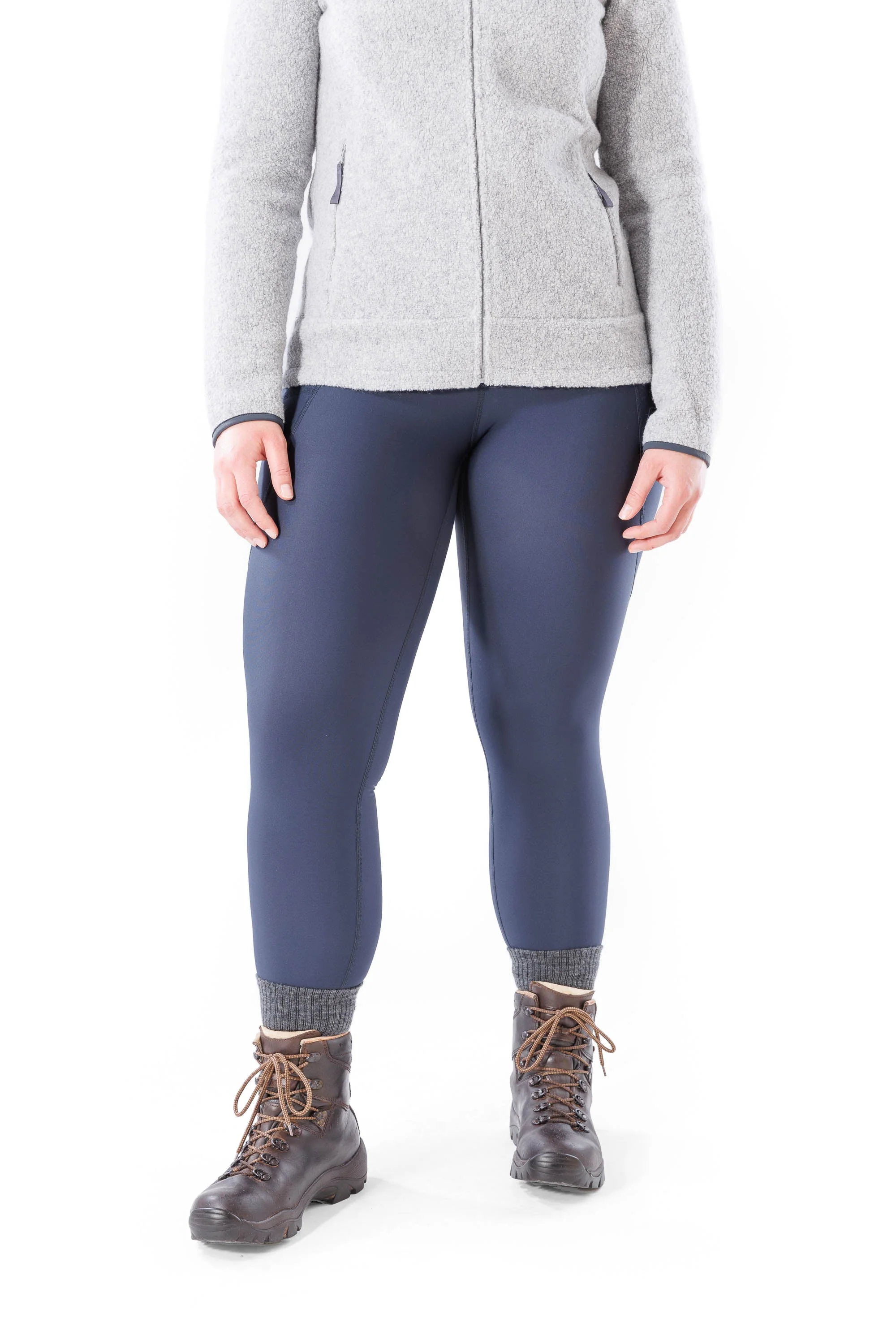 Rise Thermo Pocket Leggings Indigo Blue - Tall (+7cm) - Image 23
