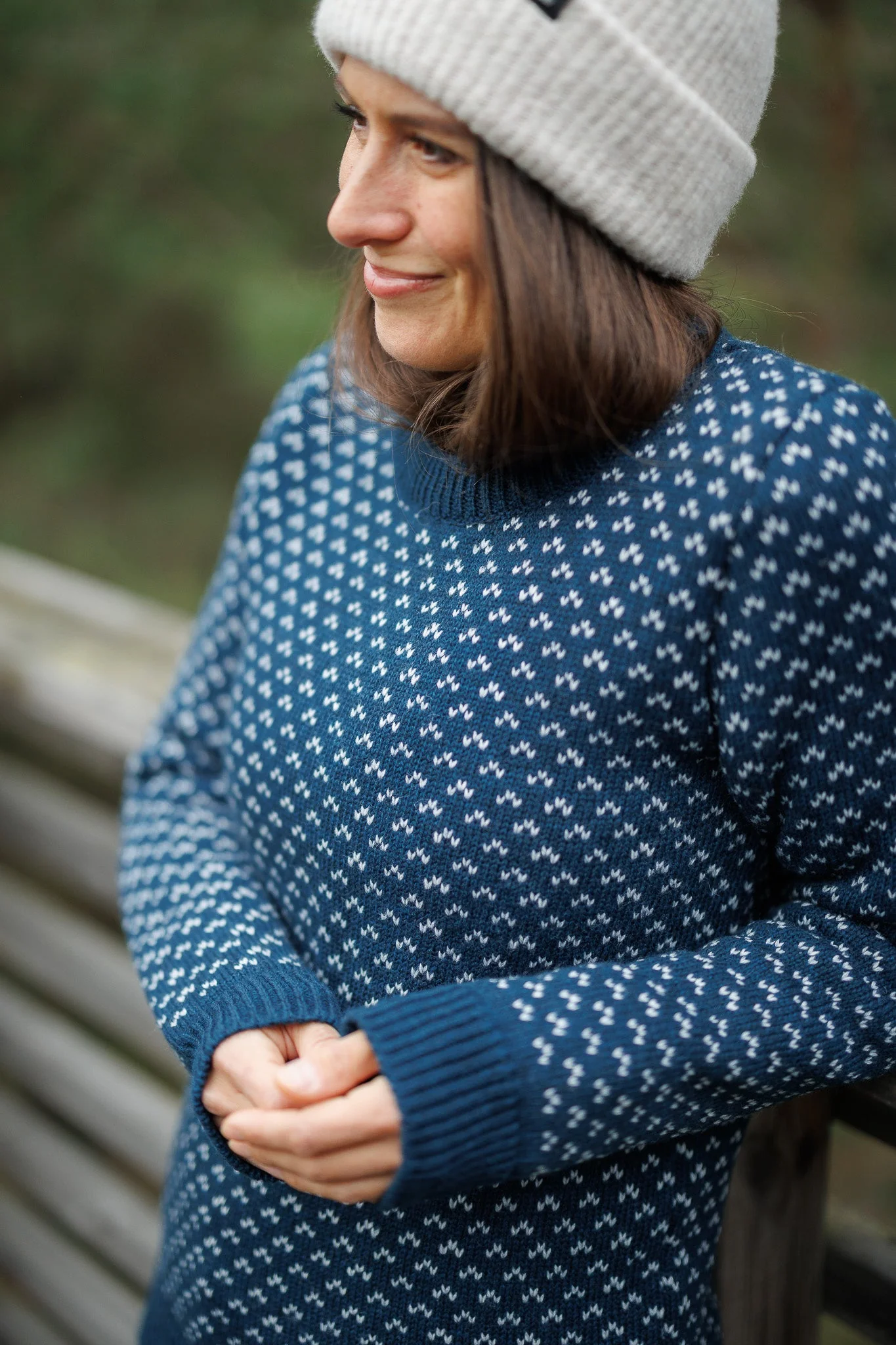 Seceda Knit Sweater - Arctic Blue - Image 13