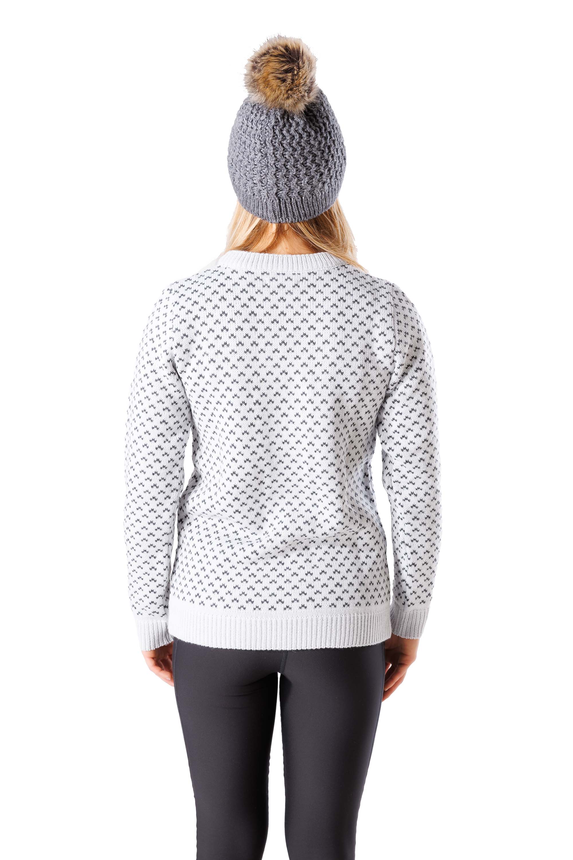 Seceda Knit Sweater - Snowfall - Image 10
