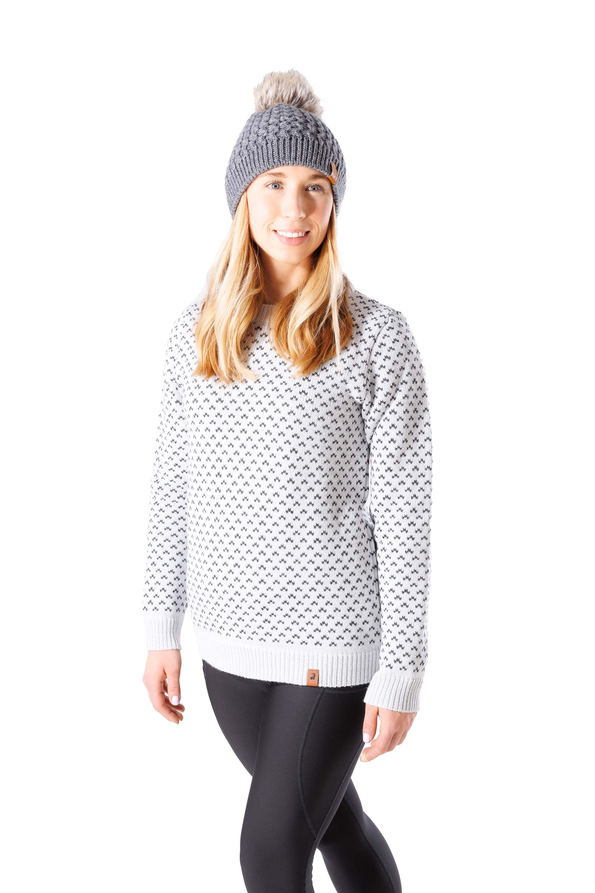 Seceda Knit Sweater - Snowfall - Image 11