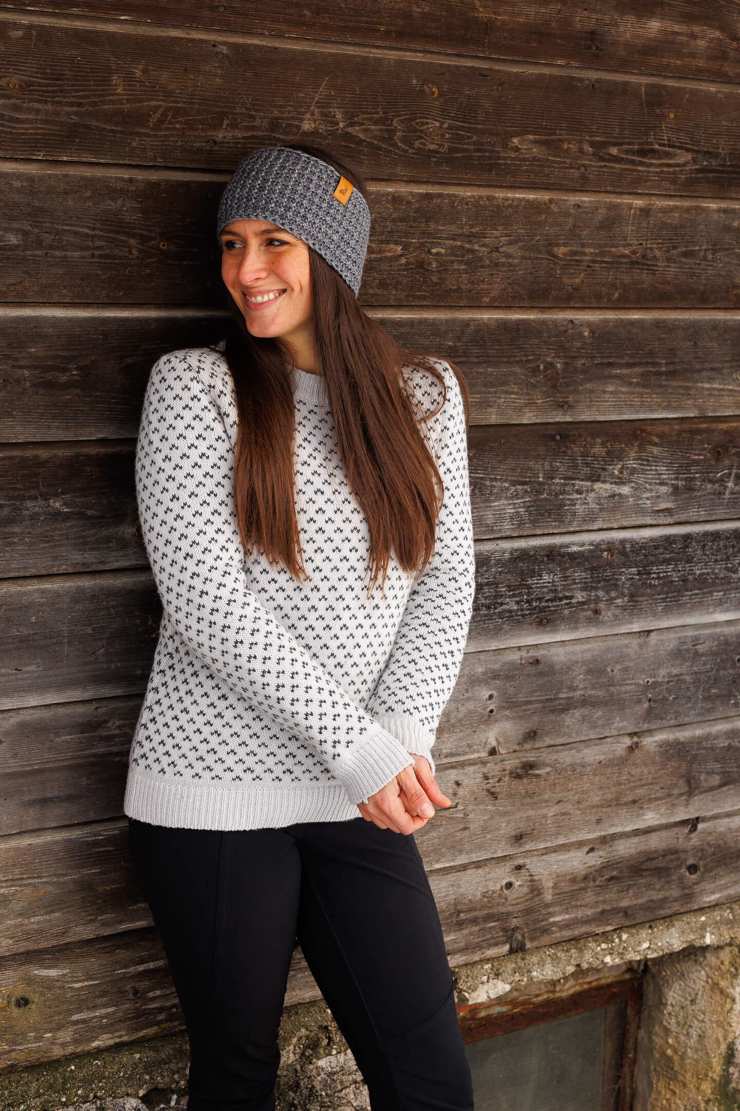 Seceda Knit Sweater - Snowfall - Image 12