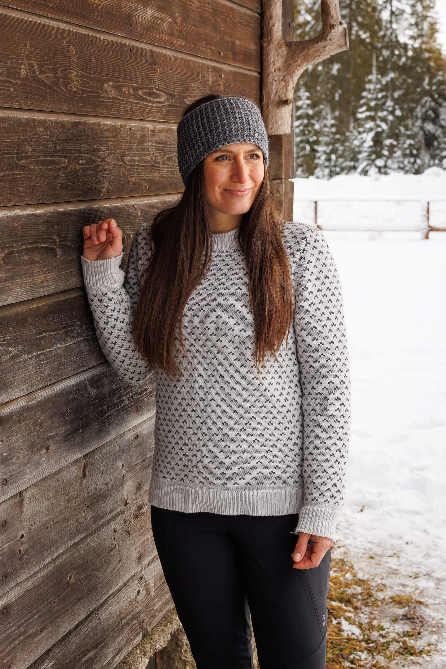 Seceda Knit Sweater - Snowfall - Image 13