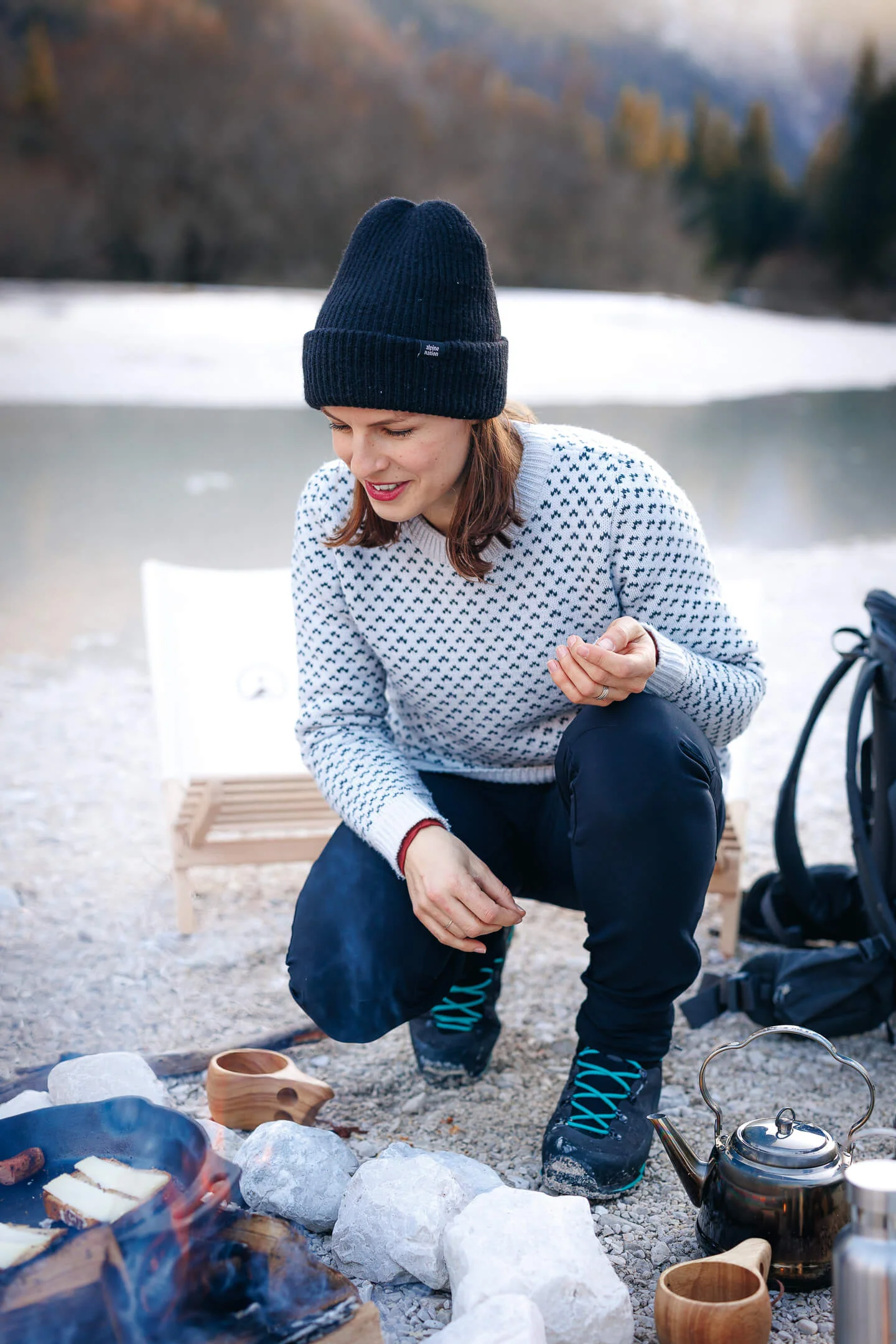 Seceda Knit Sweater - Snowfall - Image 16