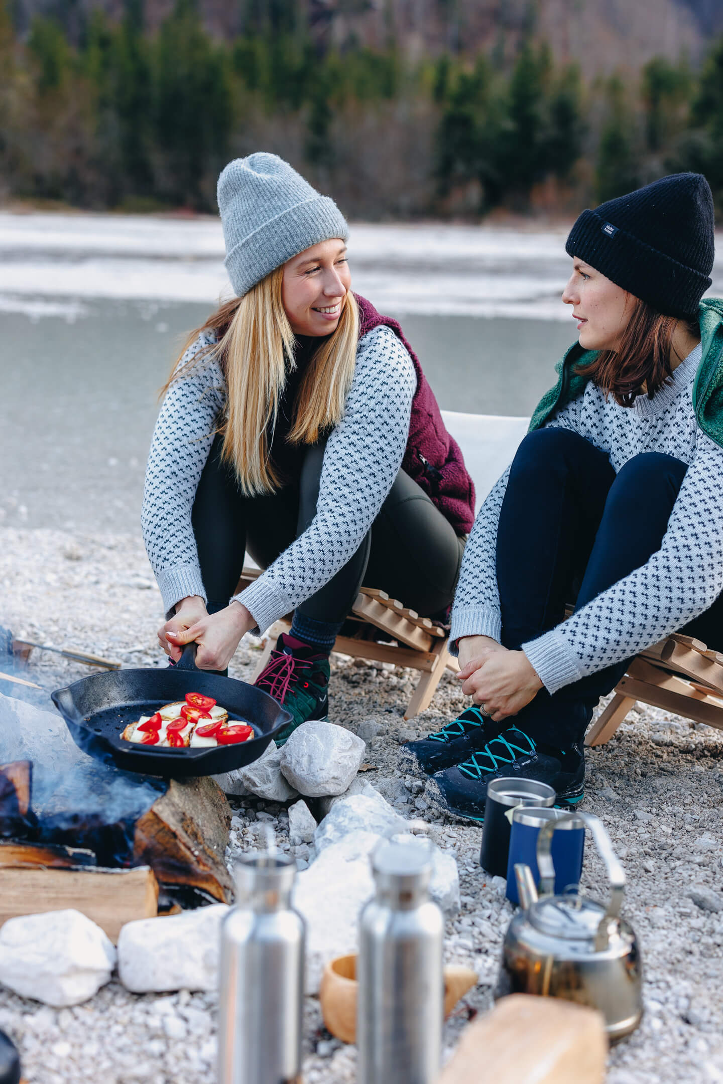 Seceda Knit Sweater - Snowfall - Image 17