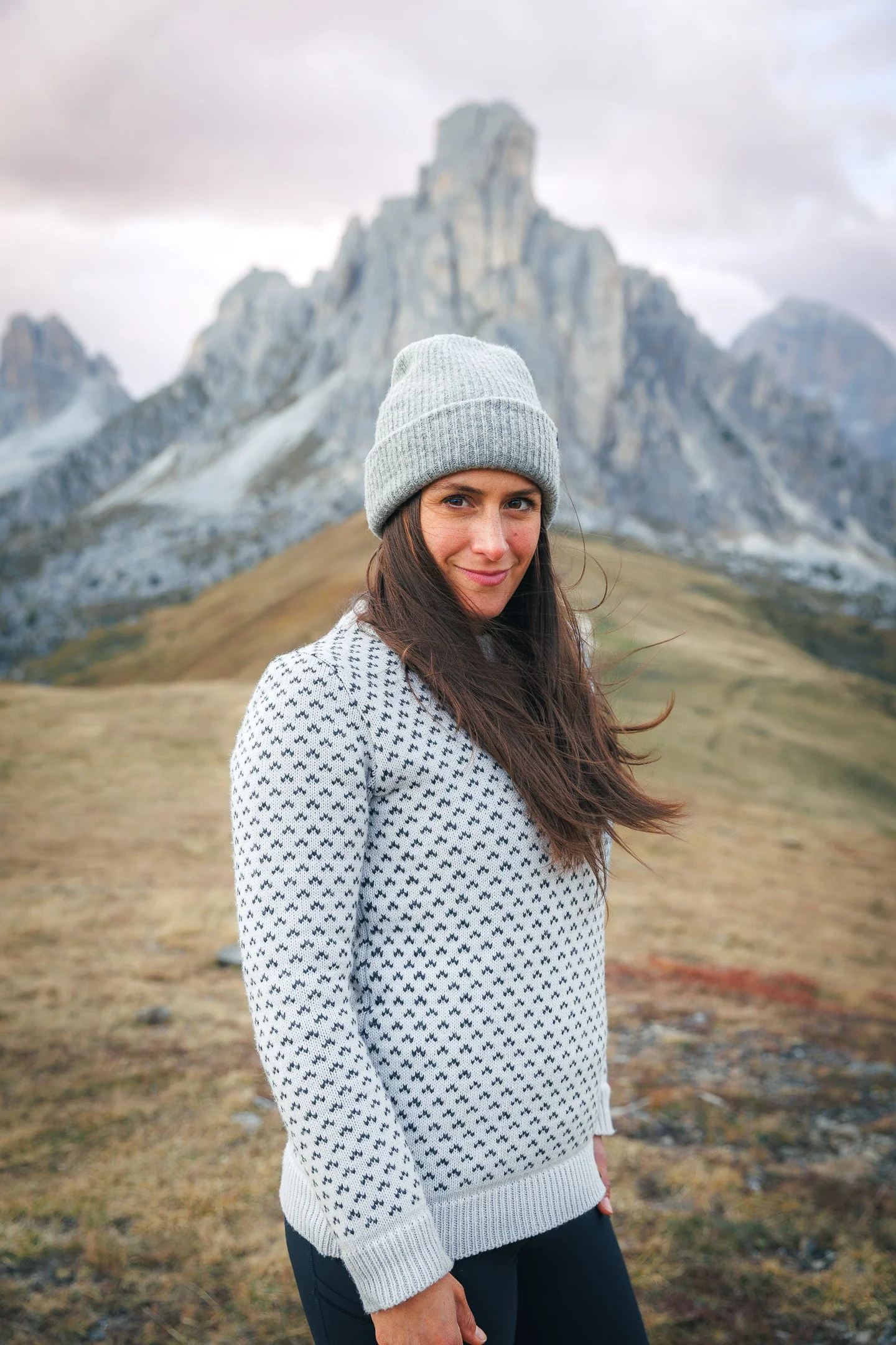 Seceda Knit Sweater - Snowfall - Image 3