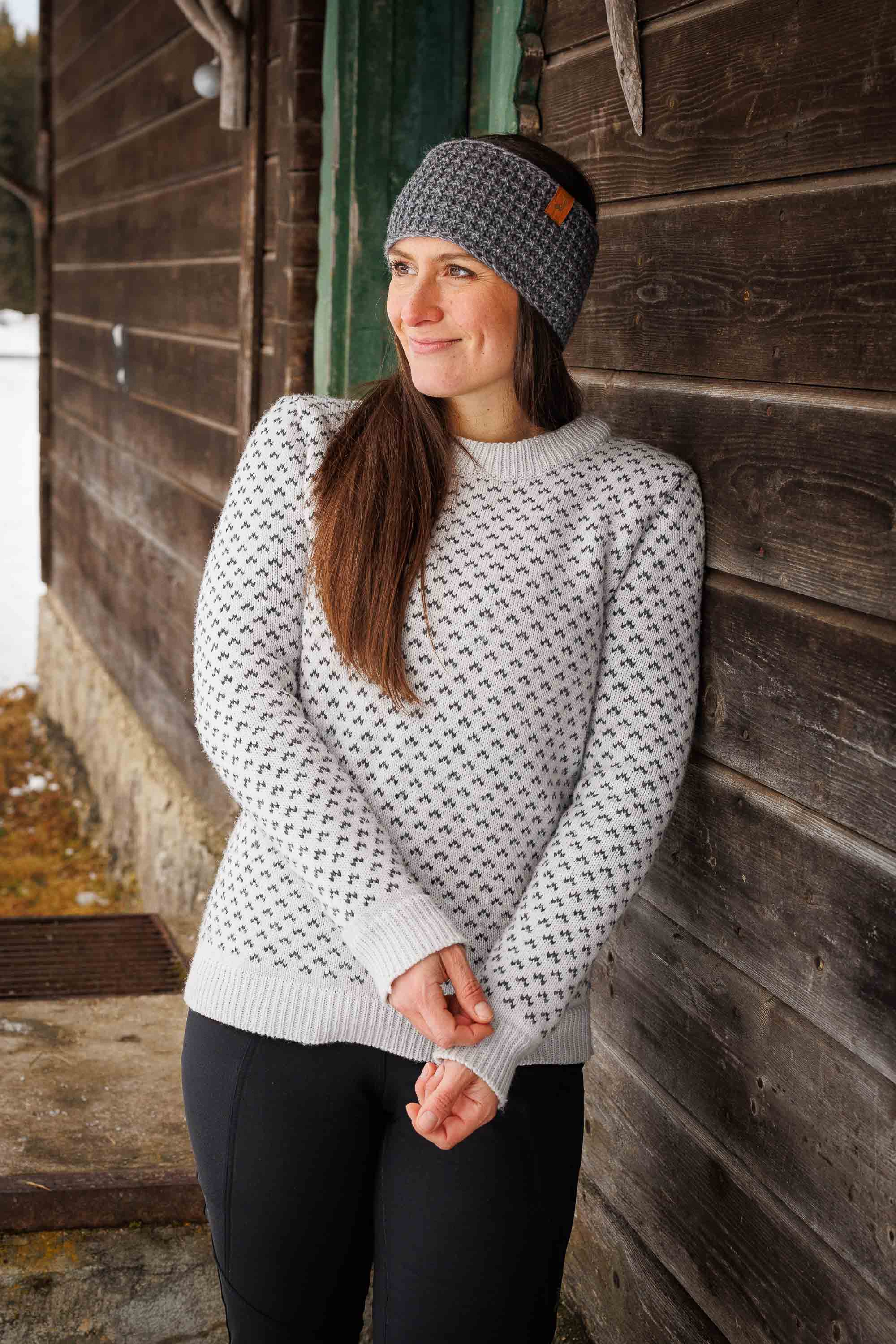Seceda Knit Sweater - Snowfall - Image 6