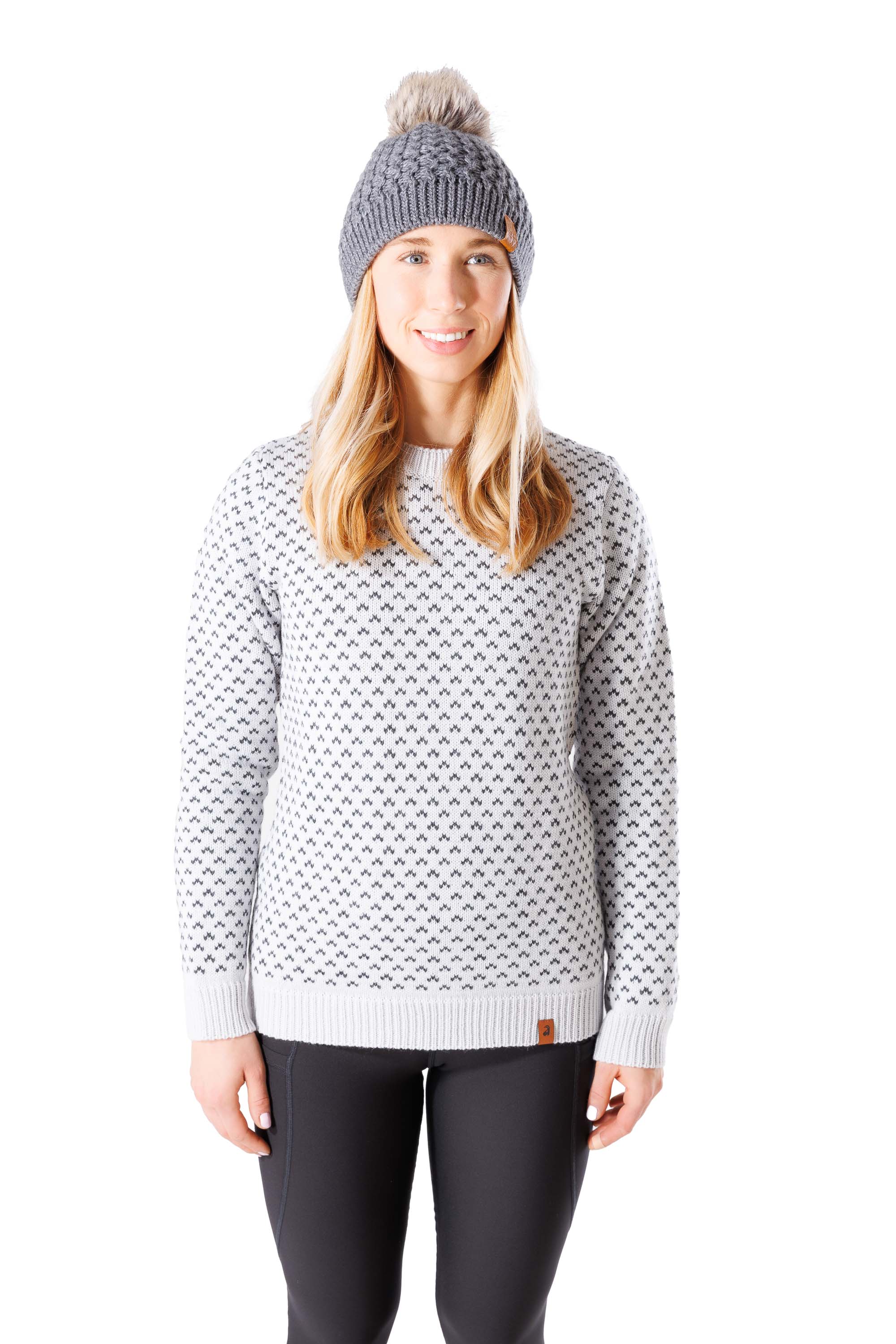 Seceda Knit Sweater - Snowfall - Image 9