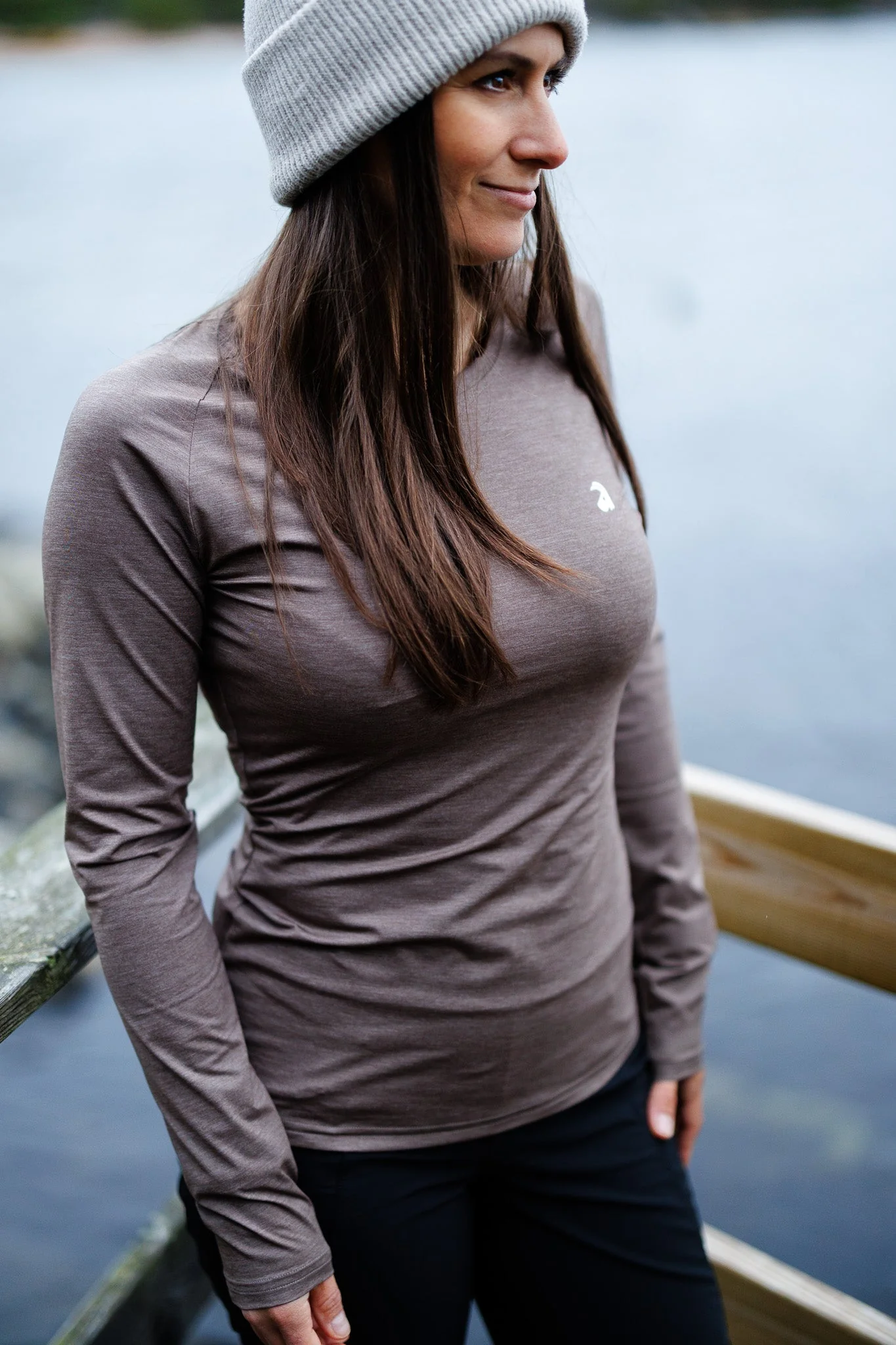 Summit Long Sleeve Tee Dune - Image 5