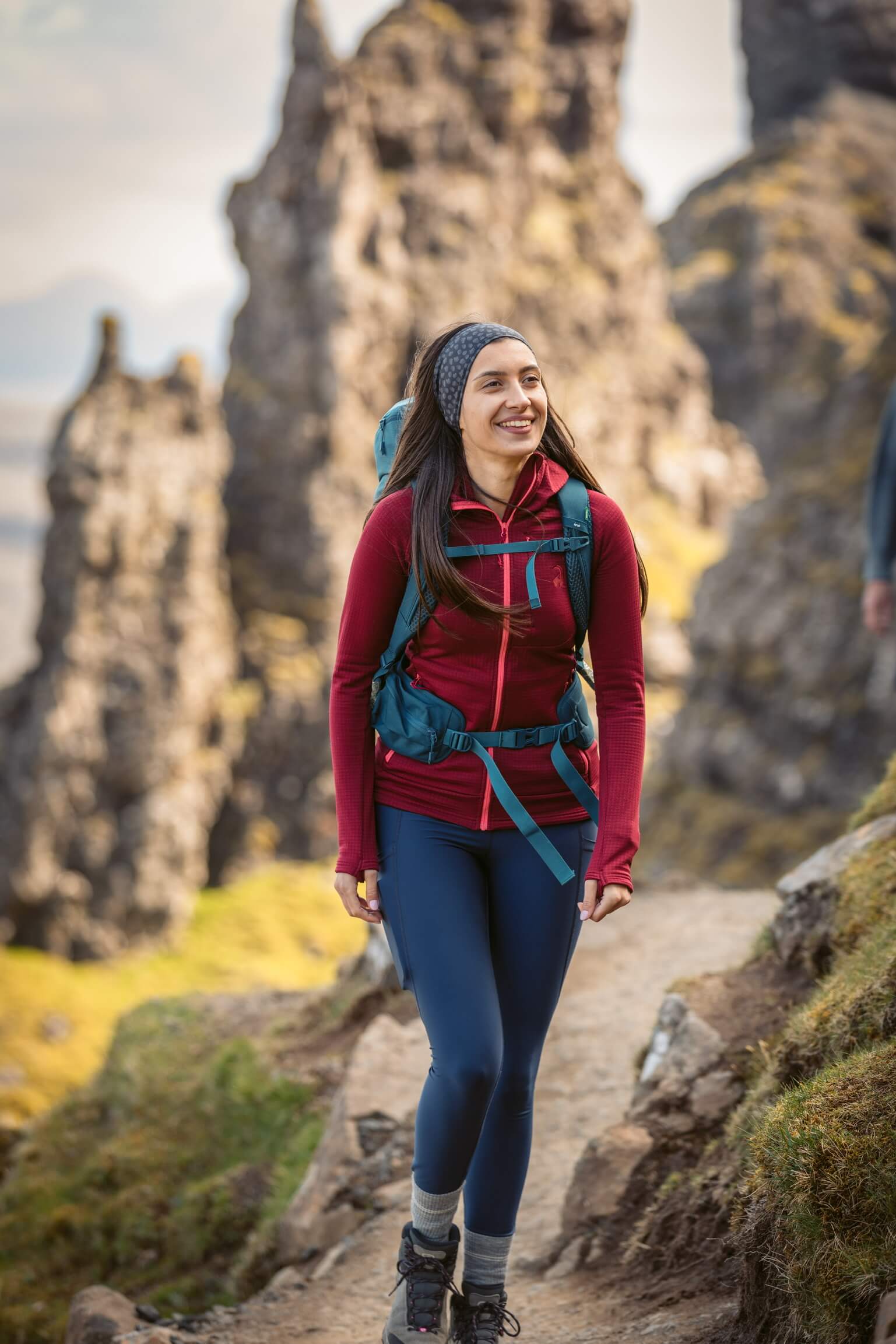 Summit Pocket Leggings Night Blue - Image 5