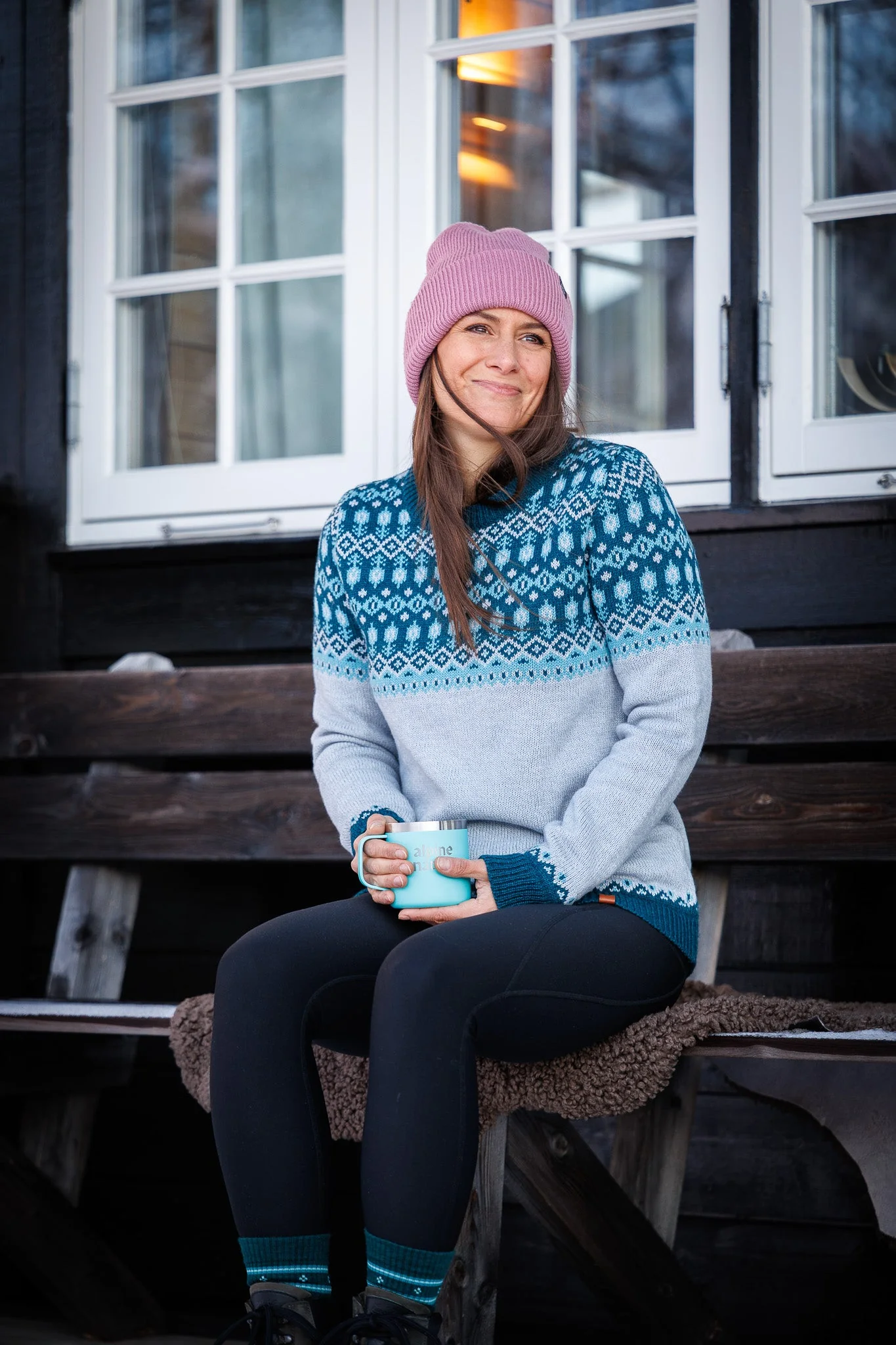 Svalbard Knit Sweater - Frost - Image 6