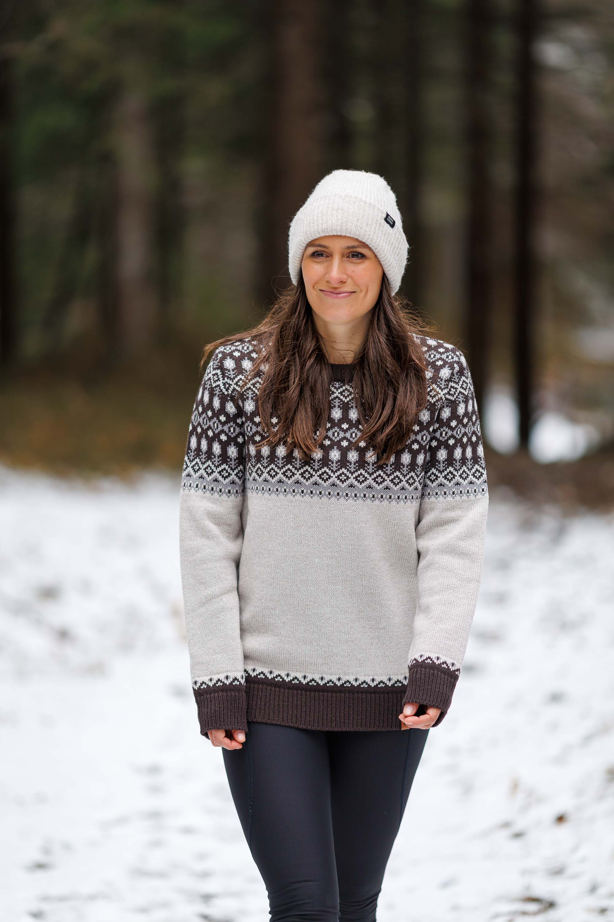 Svalbard Knit Sweater - Toffee - Image 4